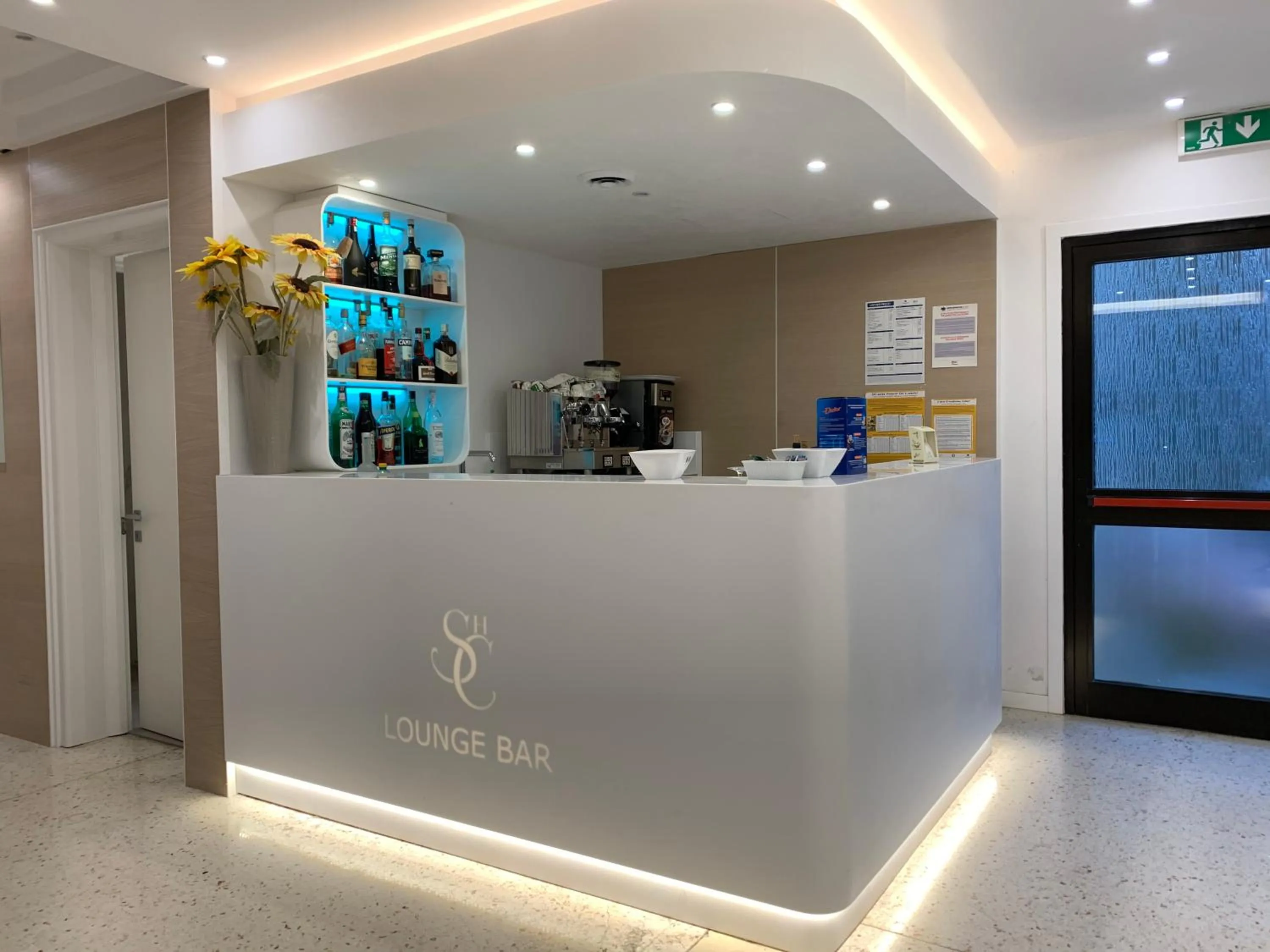 Lobby or reception in Hotel San Carlo