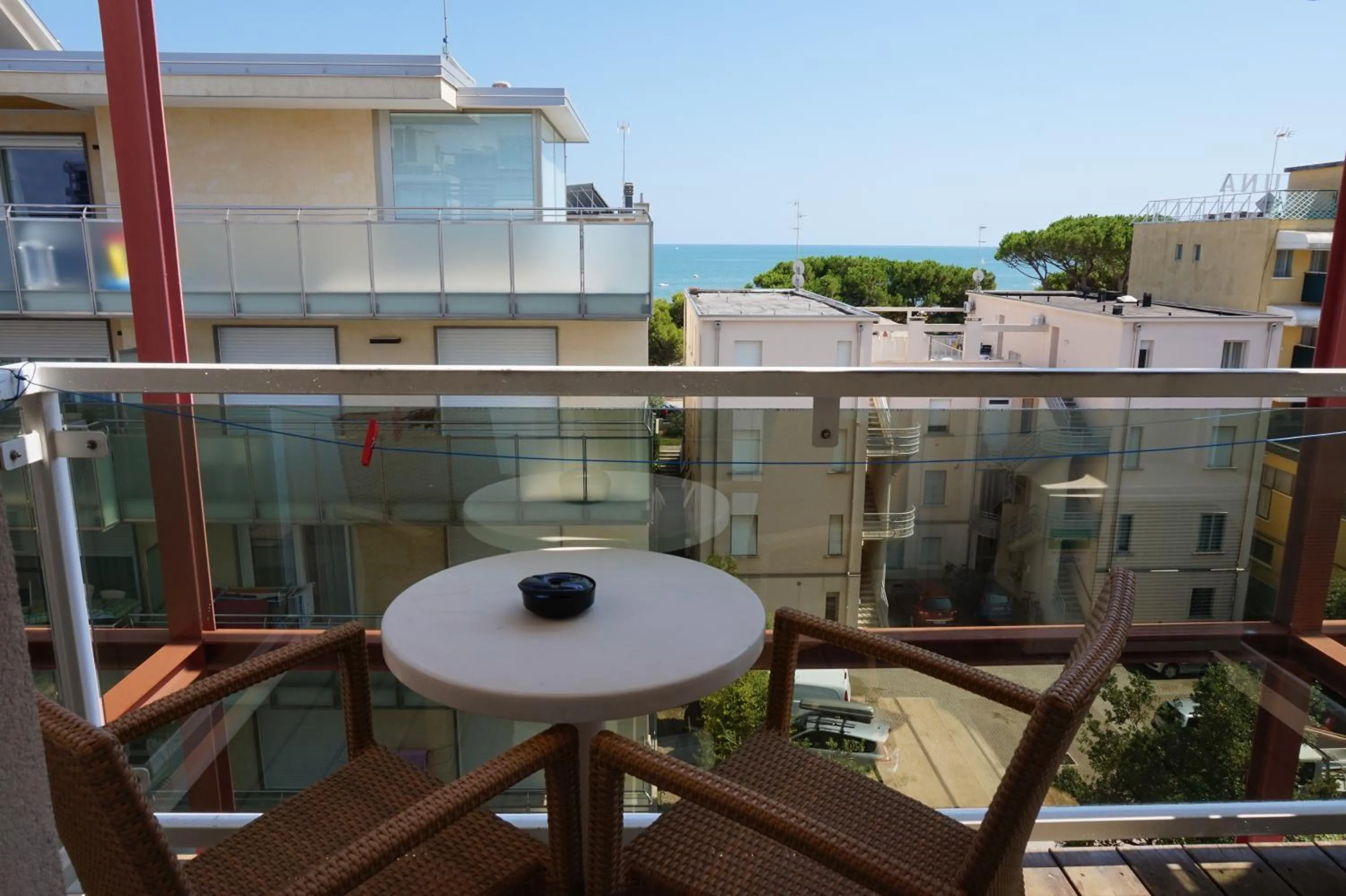 Balcony/Terrace in Hotel Flora