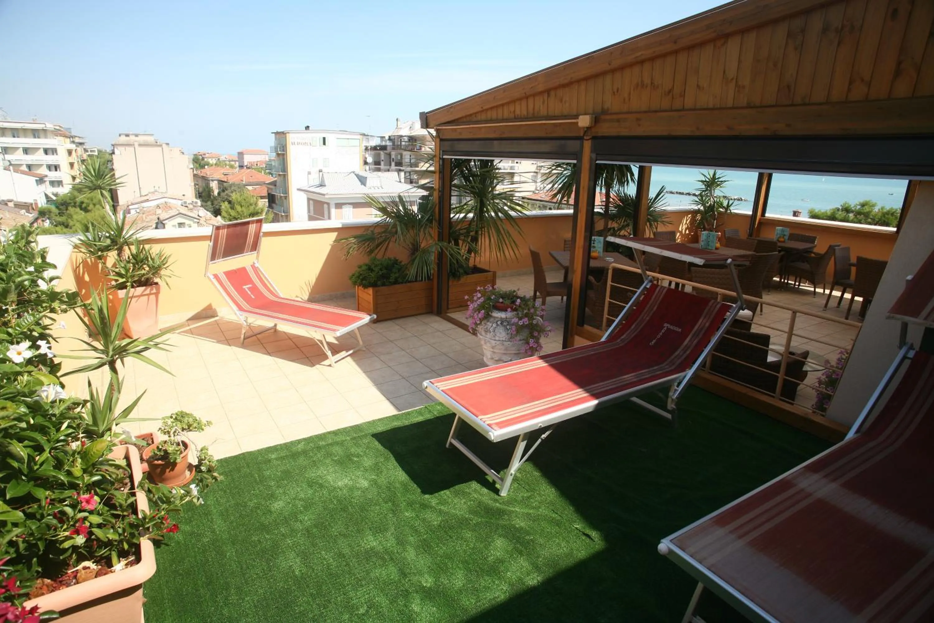 Balcony/Terrace in Hotel Victoria