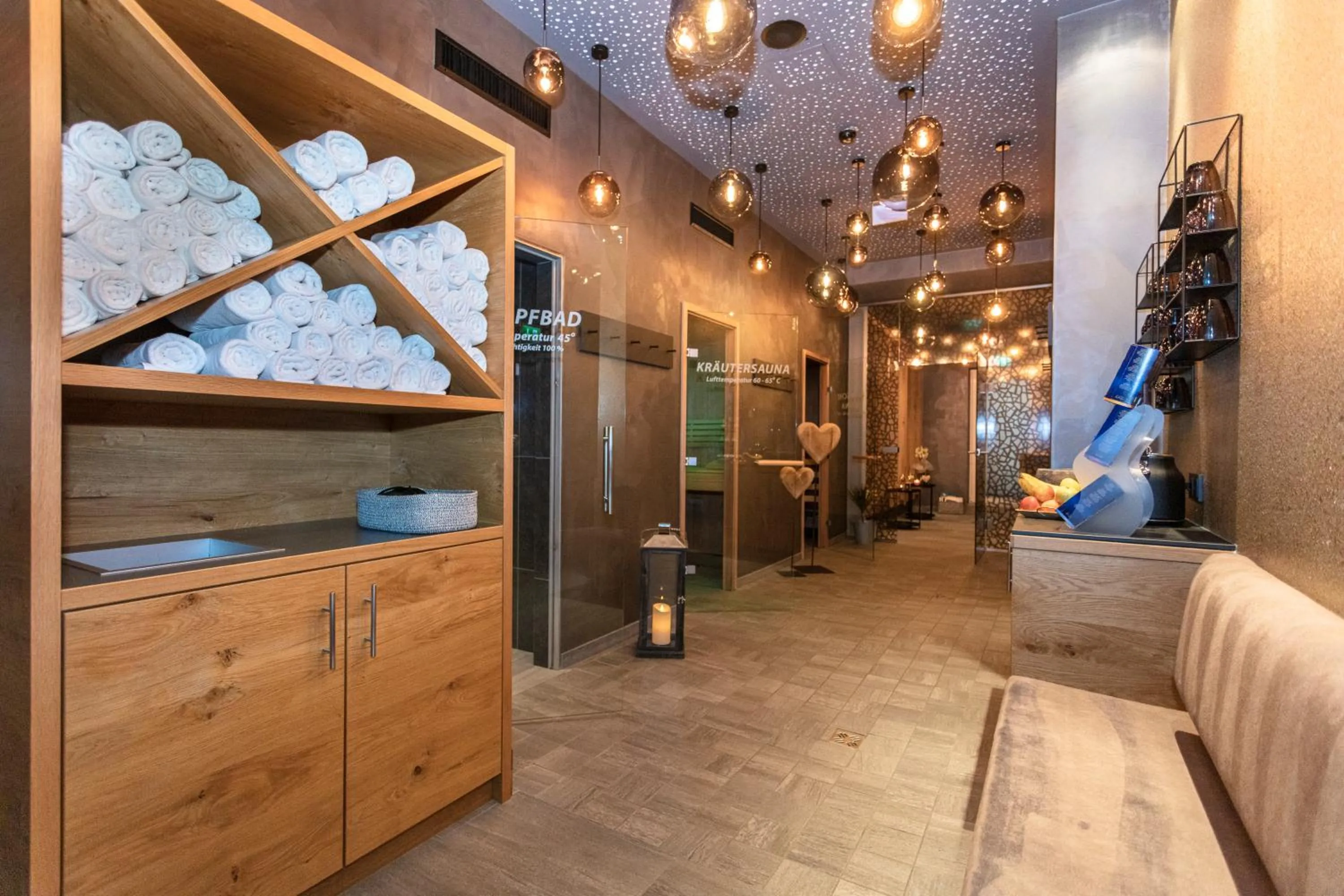 Spa and wellness centre/facilities in Hotel Almrausch