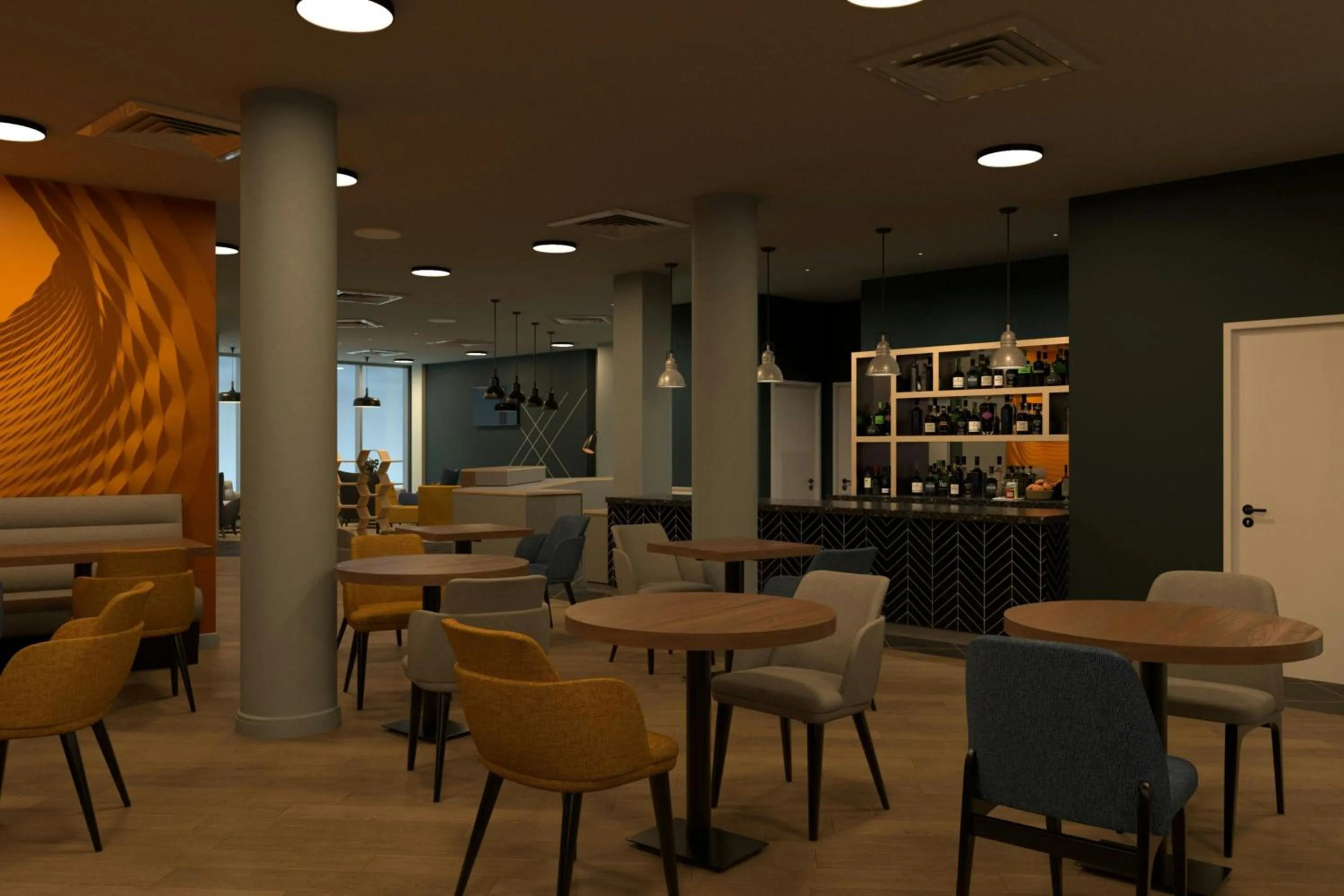 Lounge or bar in Sleeperz Hotel Newcastle