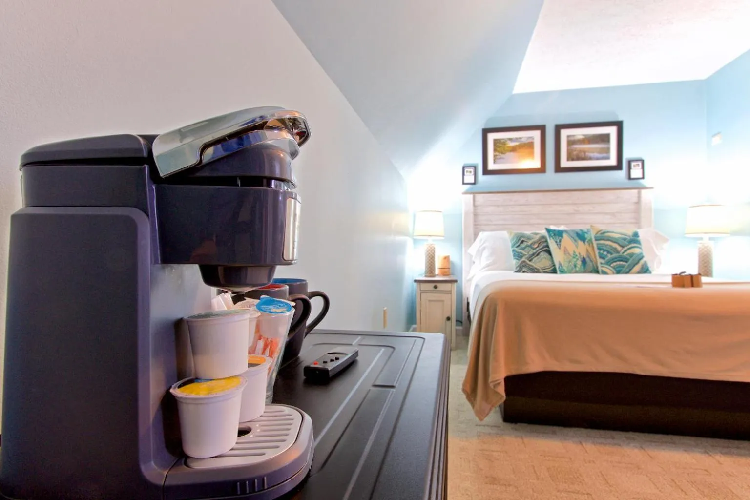 Bed in Blacksburg Bed & Breakfast