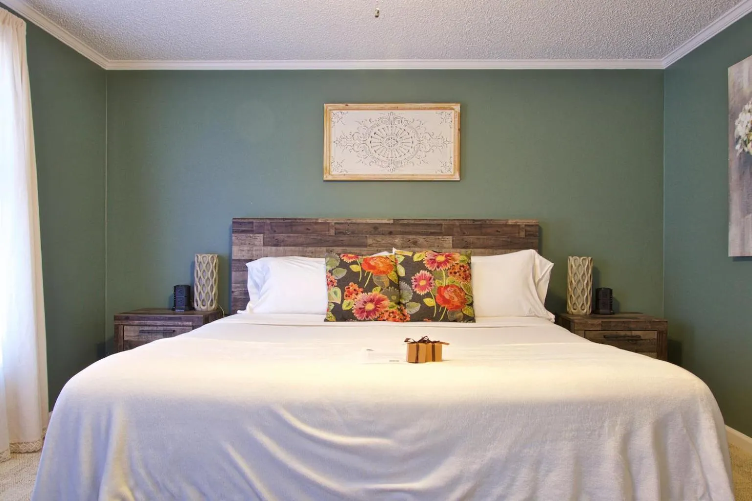 Bed in Blacksburg Bed & Breakfast