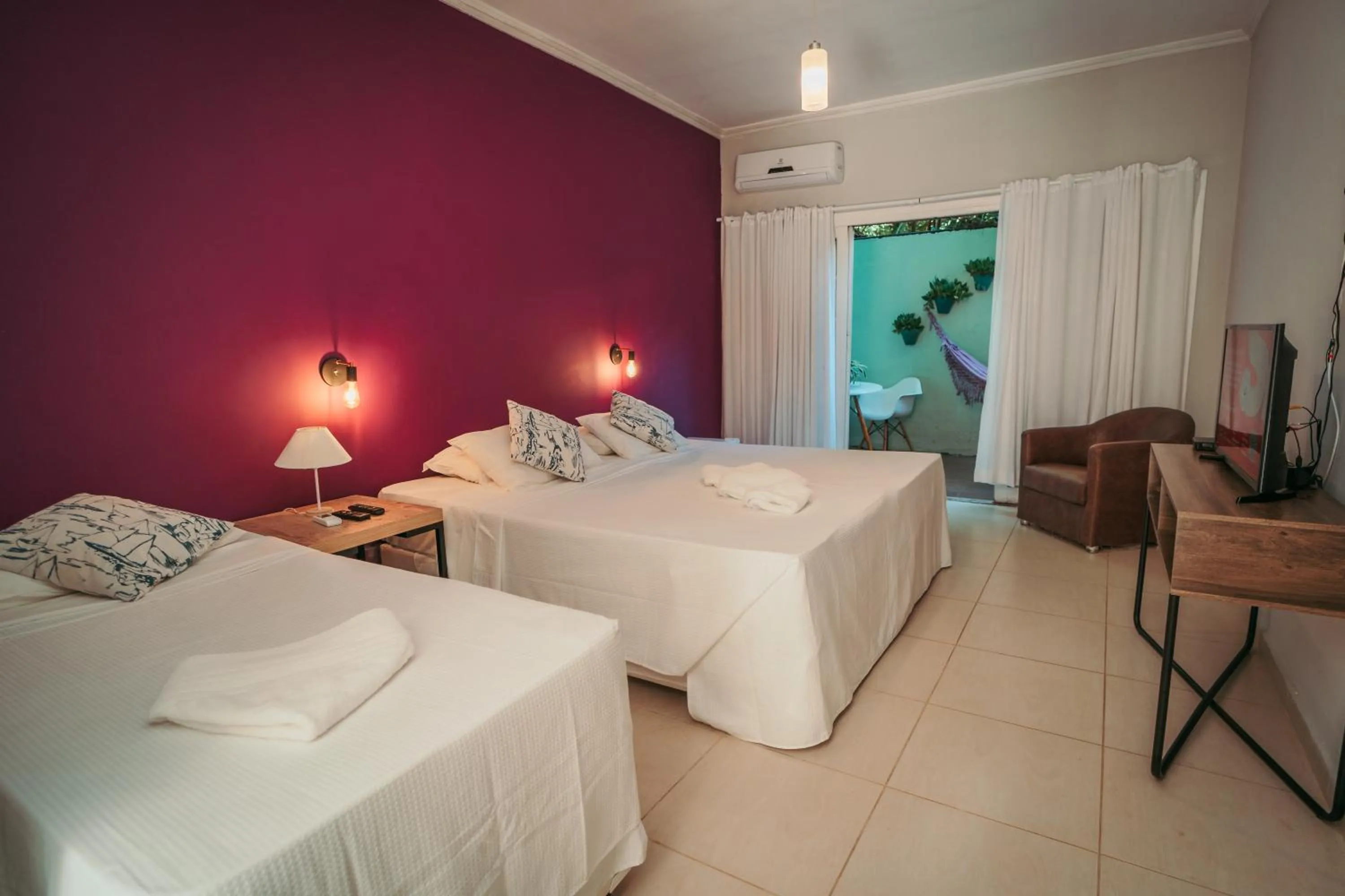 Photo of the whole room, Bed in Pousada Villa Atlântica