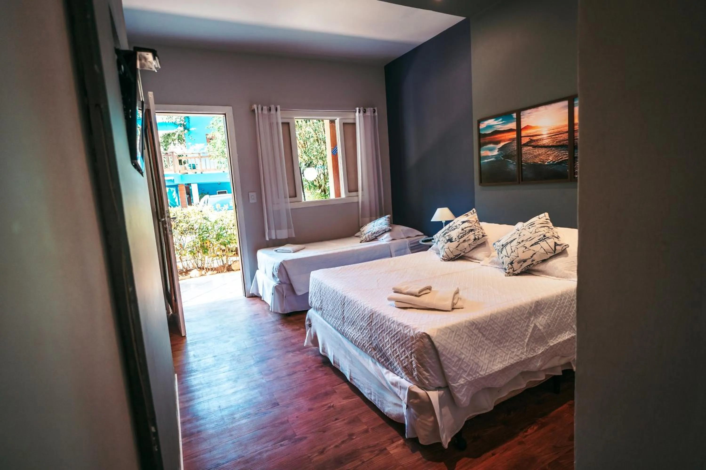 Photo of the whole room, Bed in Pousada Villa Atlântica