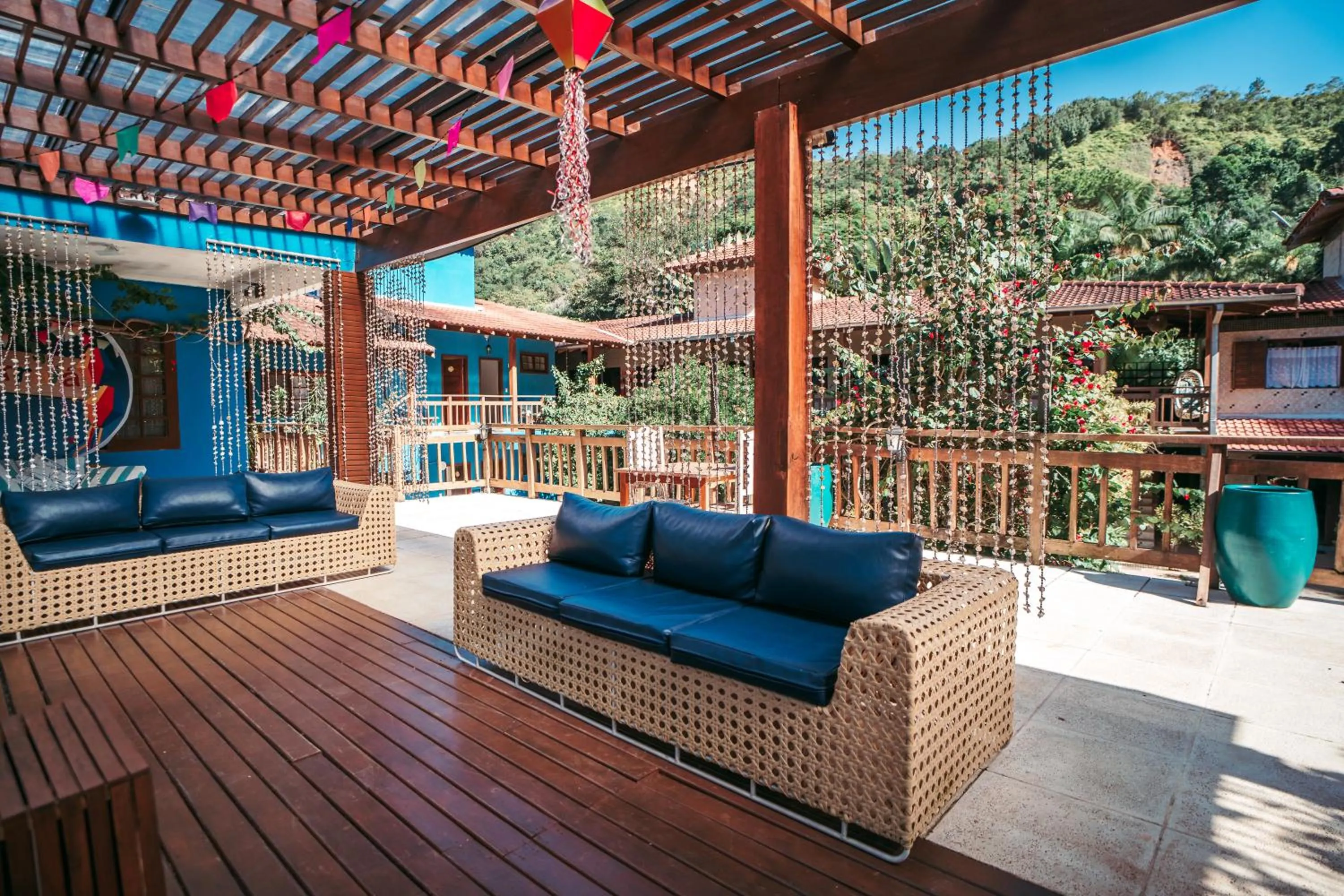 Swimming pool in Pousada Villa Atlântica