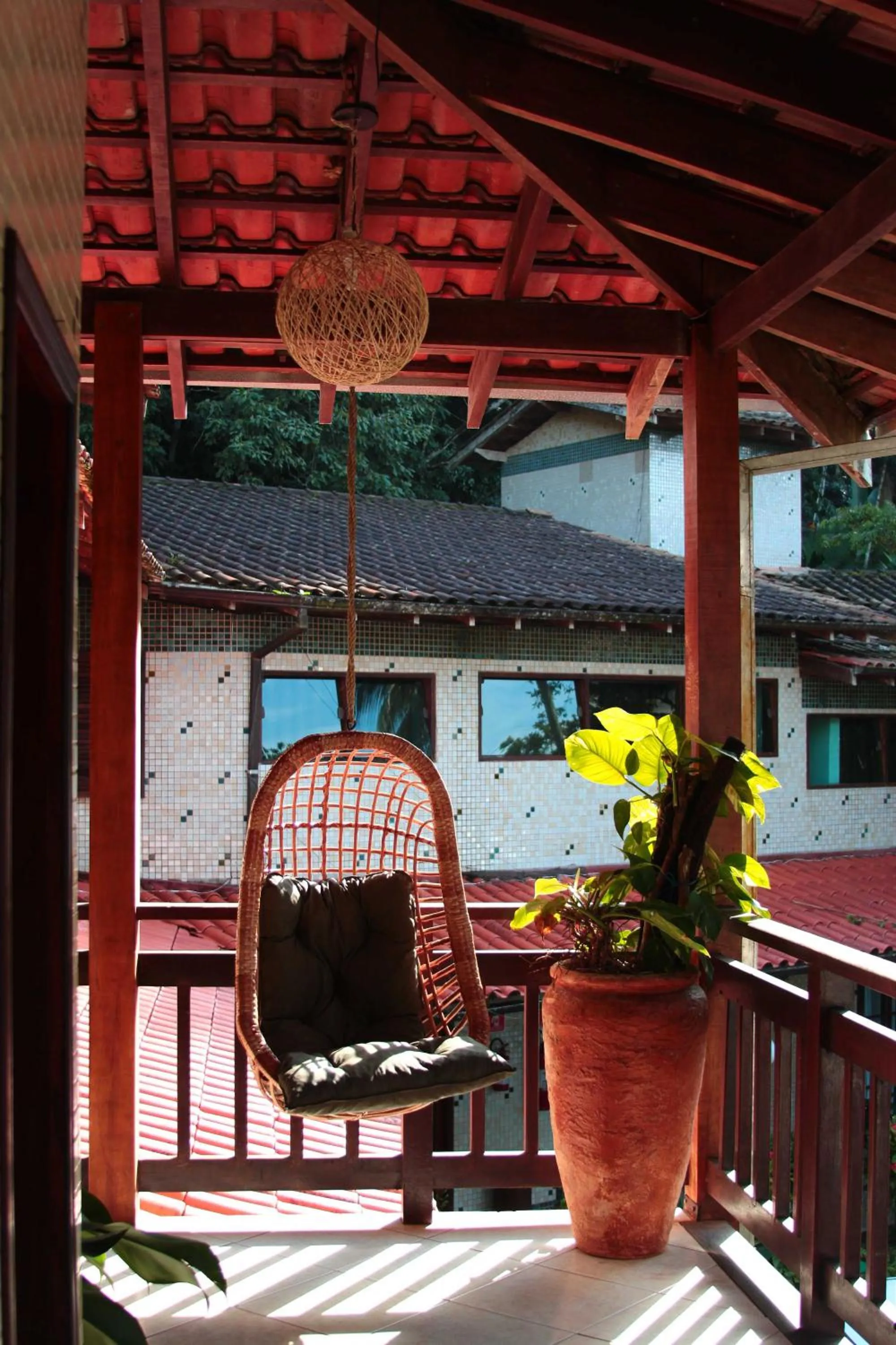Balcony/Terrace in Pousada Villa Atlântica
