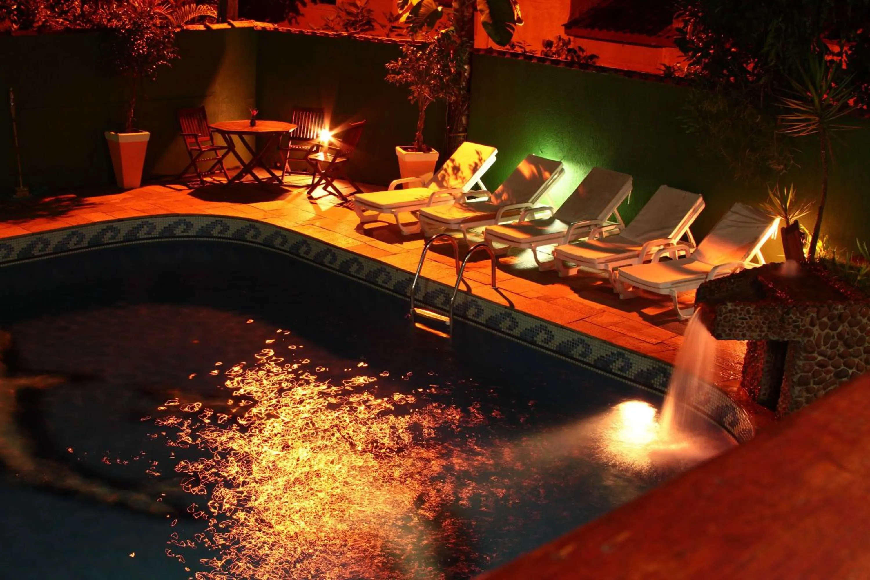 Swimming pool in Pousada Villa Atlântica