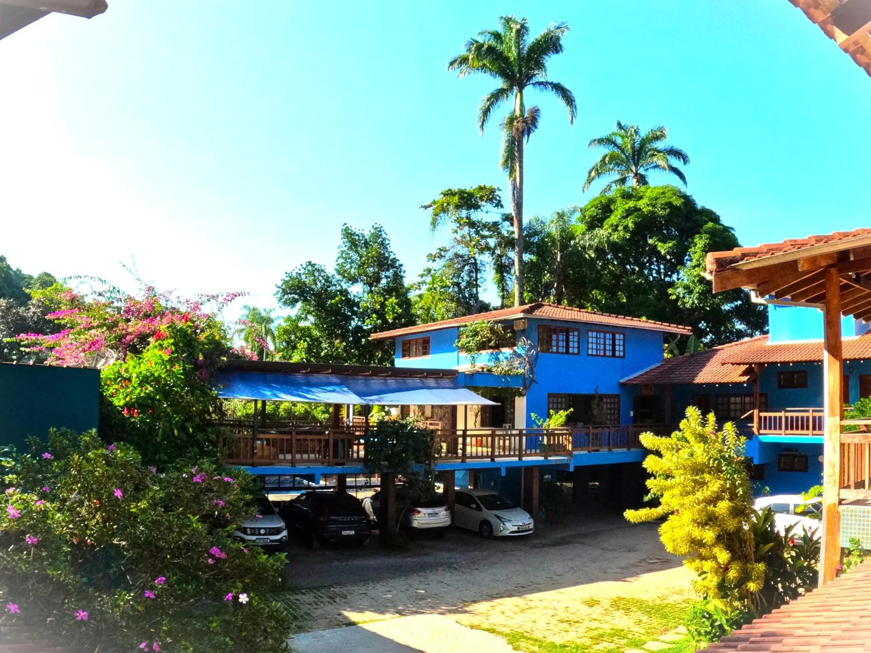 Garden view in Pousada Villa Atlântica