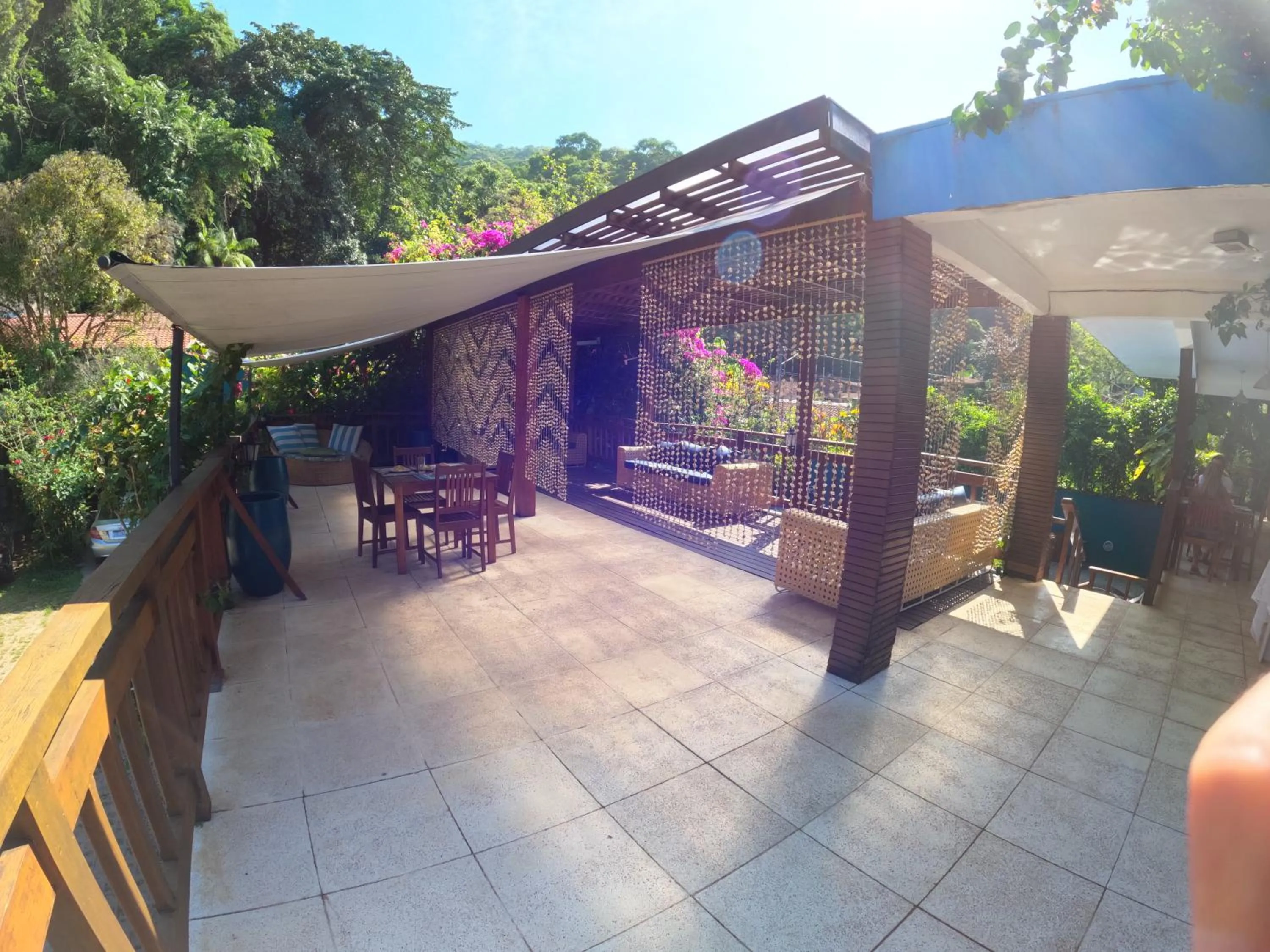 Balcony/Terrace in Pousada Villa Atlântica