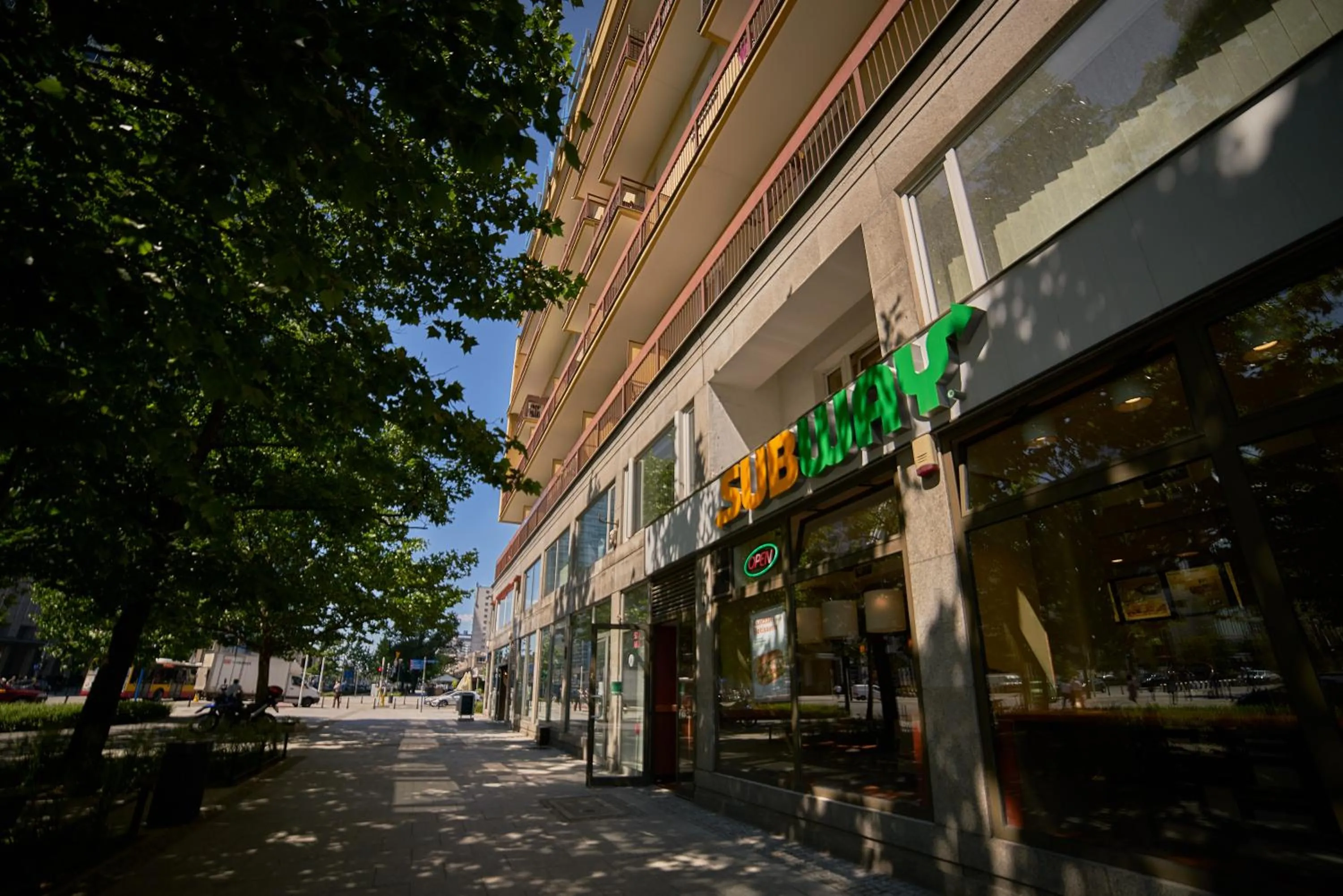 Property building in Good Time Apartments Warsaw - Świętokrzyska