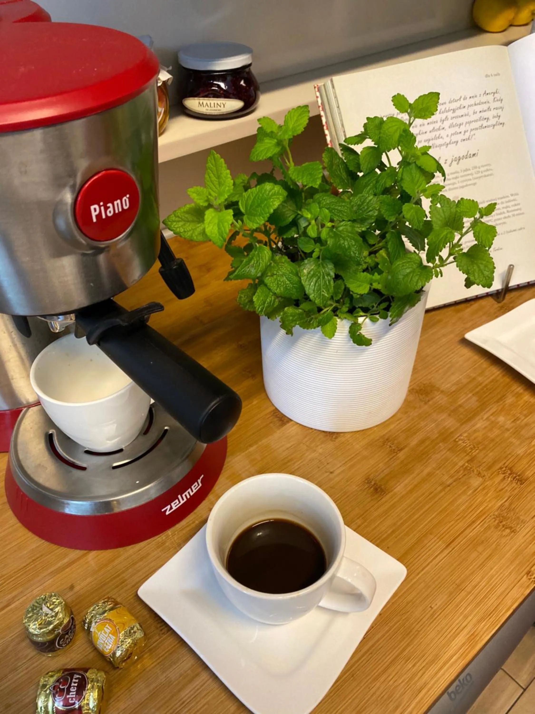 Coffee/tea facilities in Good Time Apartments Warsaw - Świętokrzyska