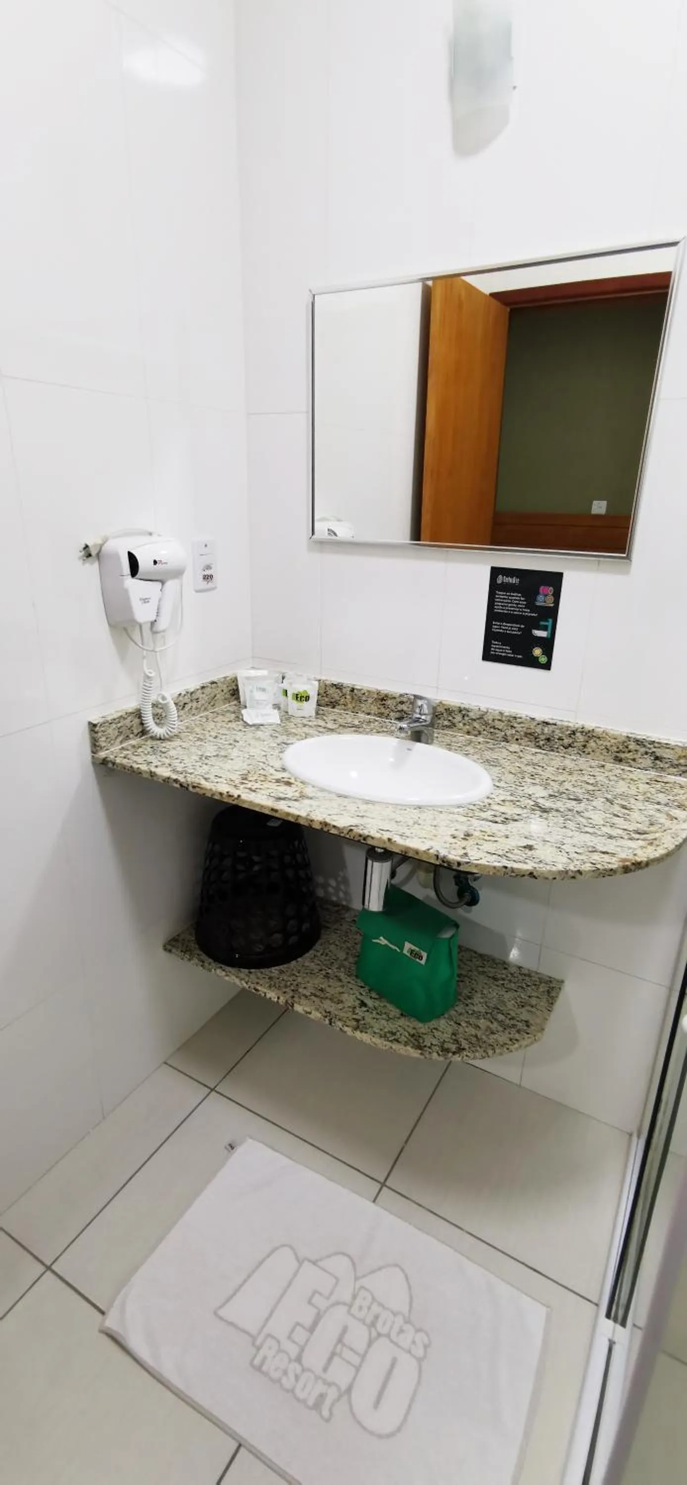 Bathroom in Brotas Eco Hotel Fazenda