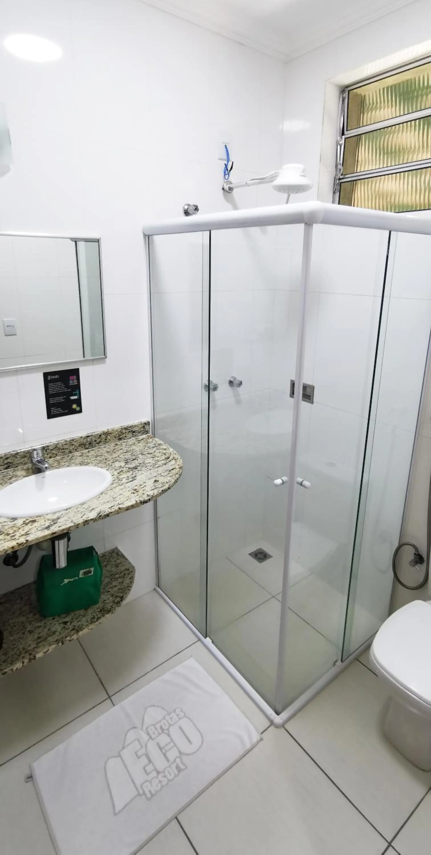 Bathroom in Brotas Eco Hotel Fazenda