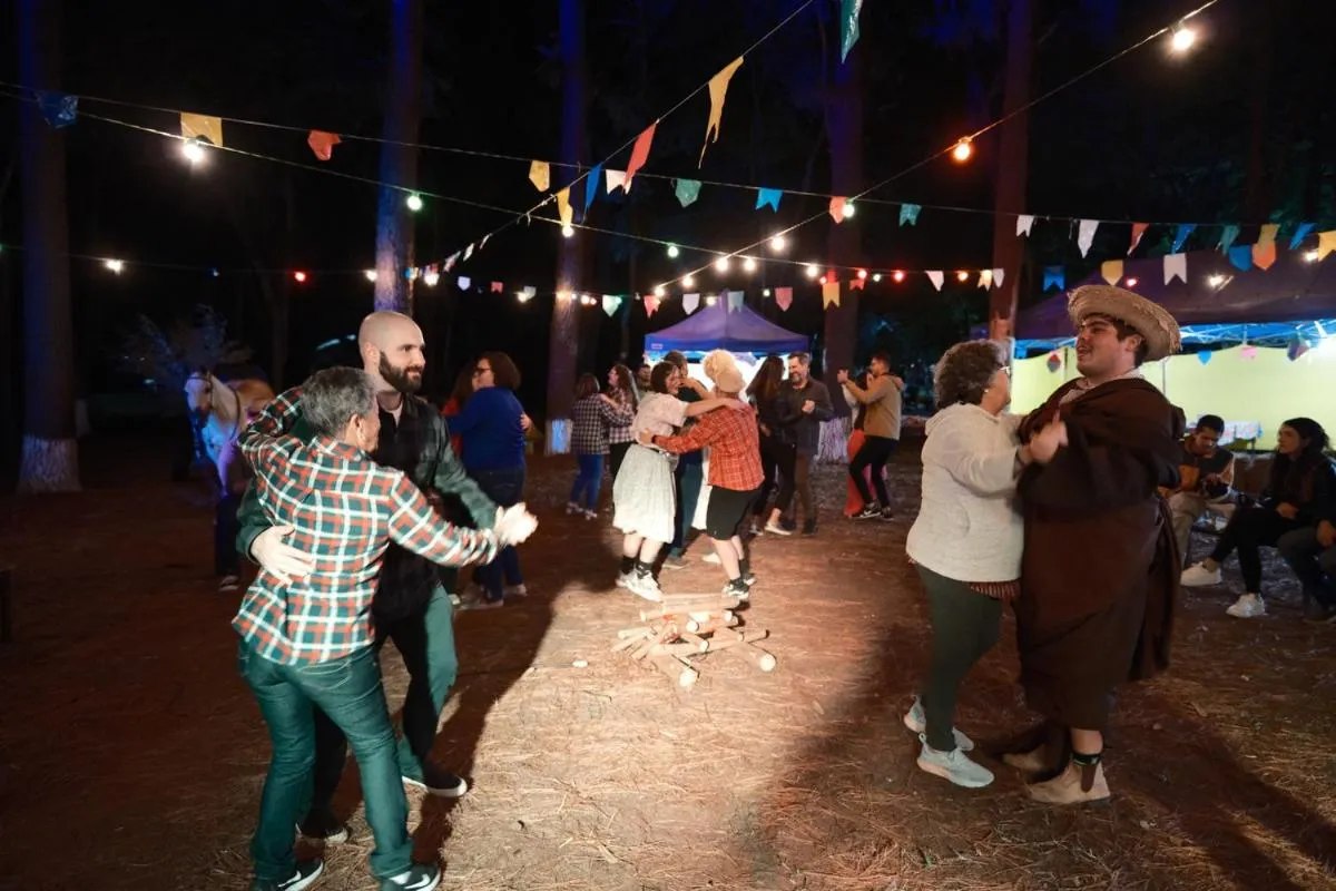 Evening entertainment in Brotas Eco Hotel Fazenda