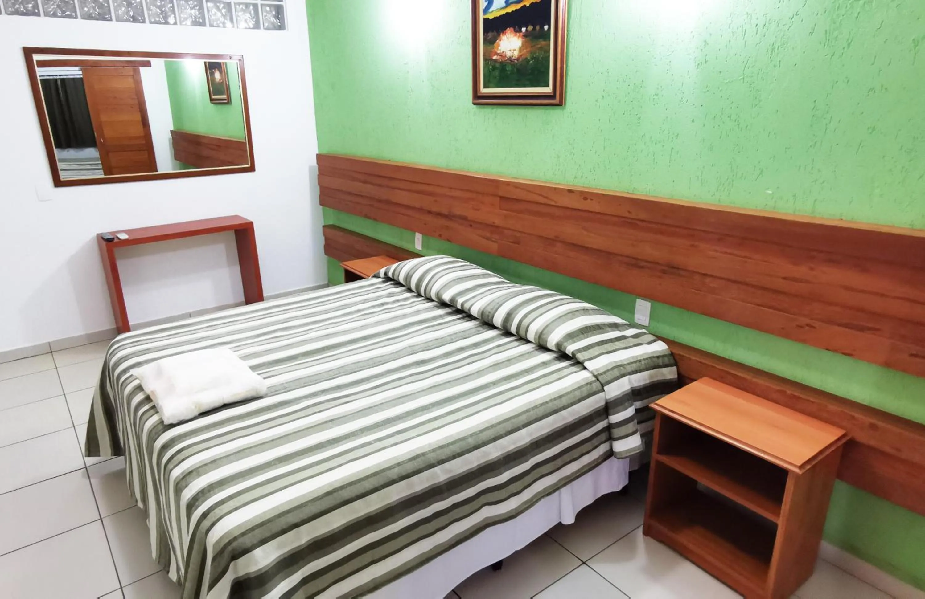 Bed in Brotas Eco Hotel Fazenda