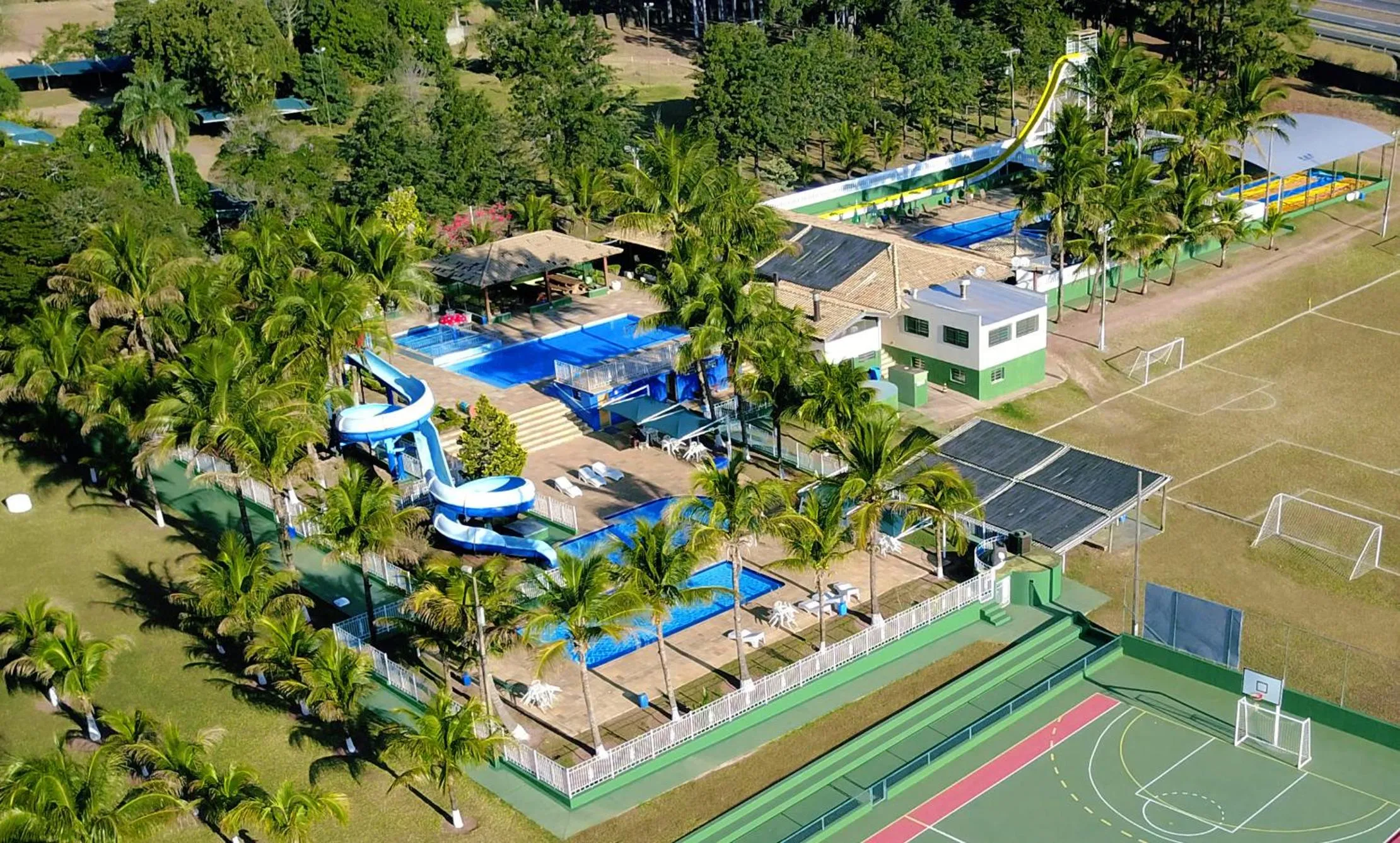 Aqua park in Brotas Eco Hotel Fazenda