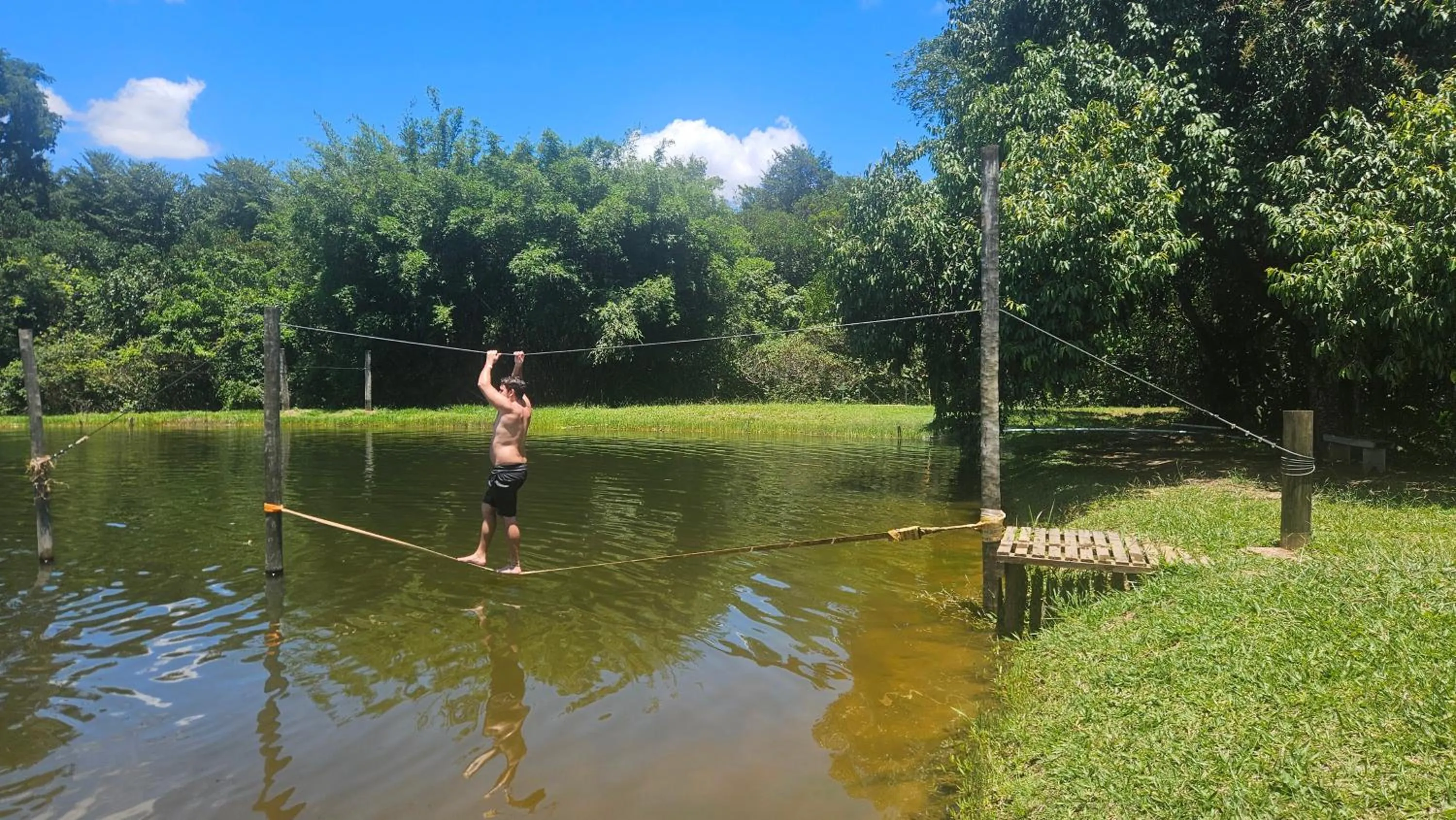 Natural landscape in Brotas Eco Hotel Fazenda