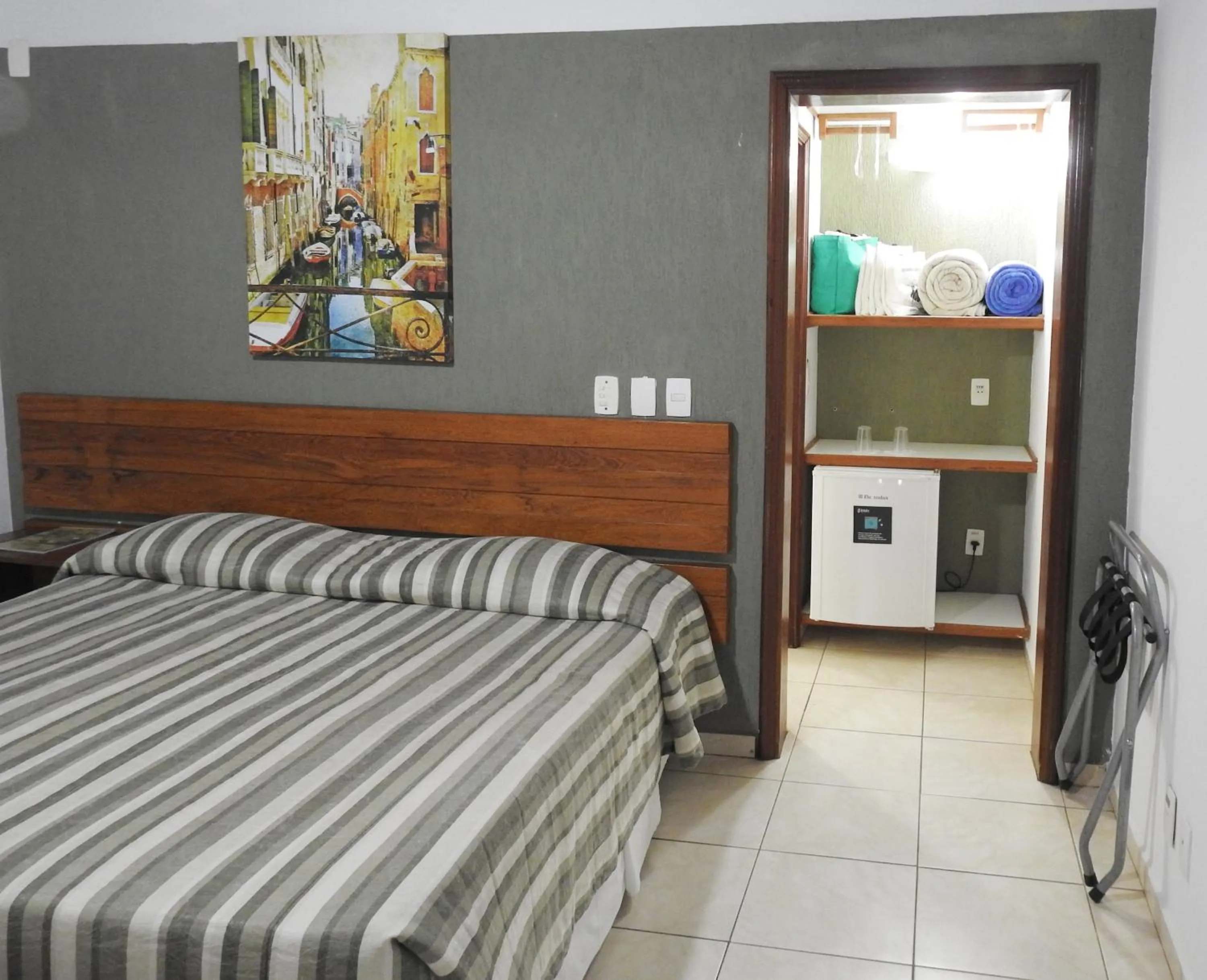 Bed in Brotas Eco Hotel Fazenda