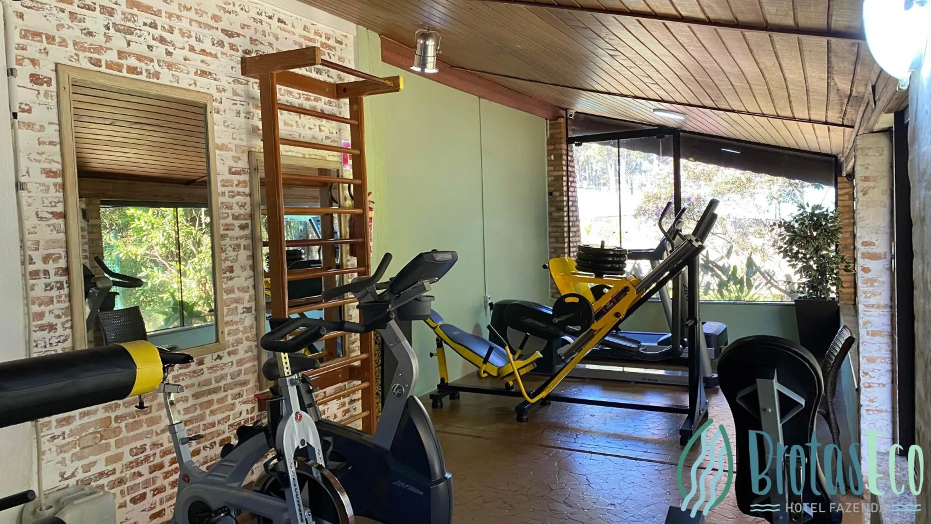 Fitness centre/facilities in Brotas Eco Hotel Fazenda