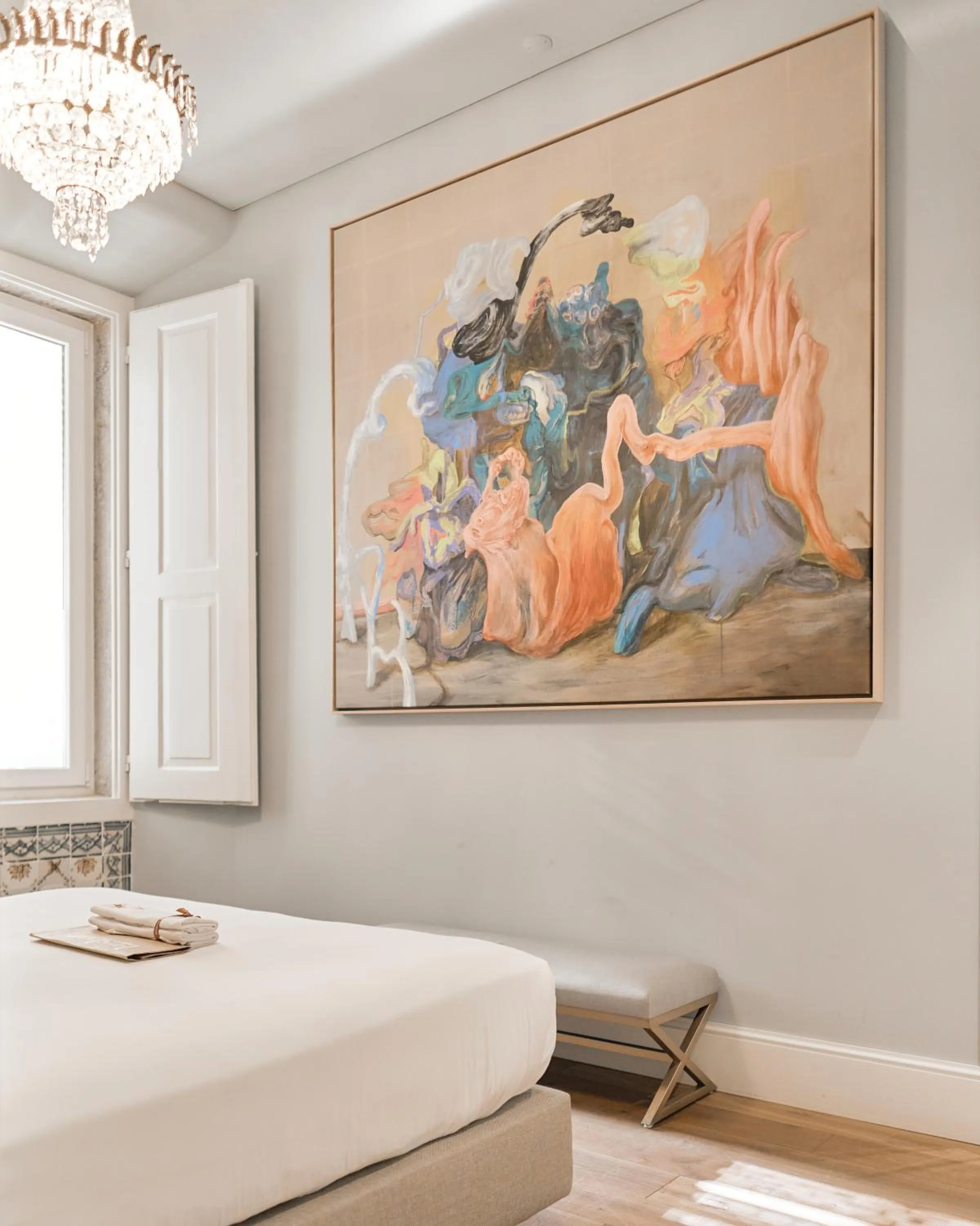 Bed in Dare Lisbon House