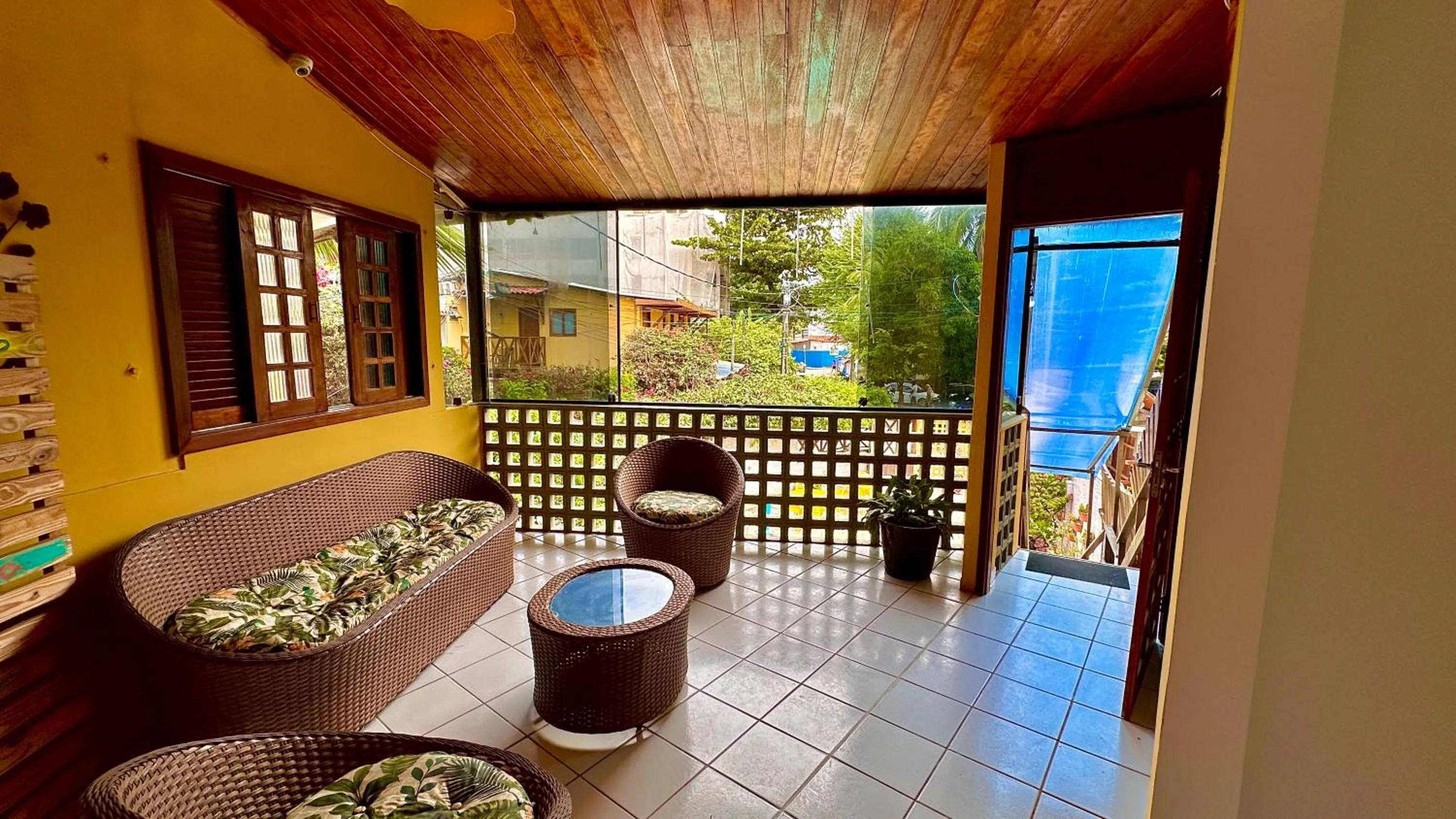 Seating area in Paranambuca Pousada