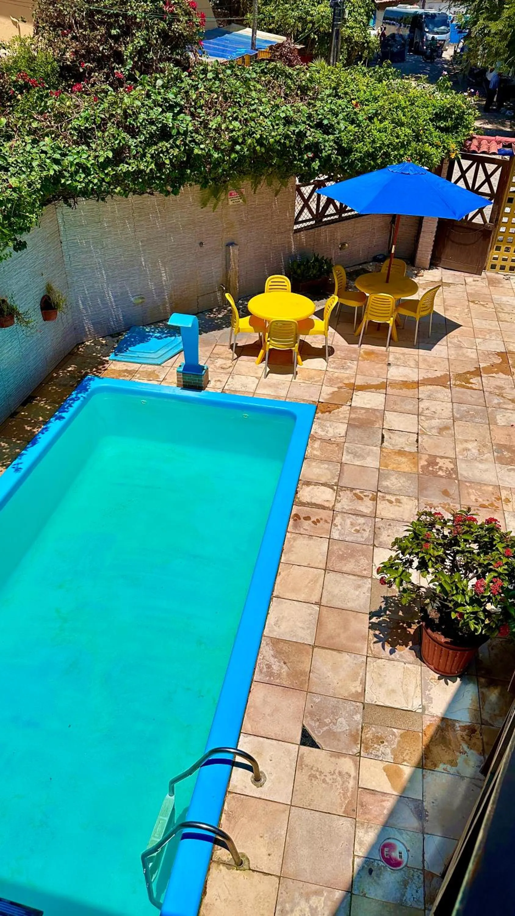 Swimming pool in Paranambuca Pousada