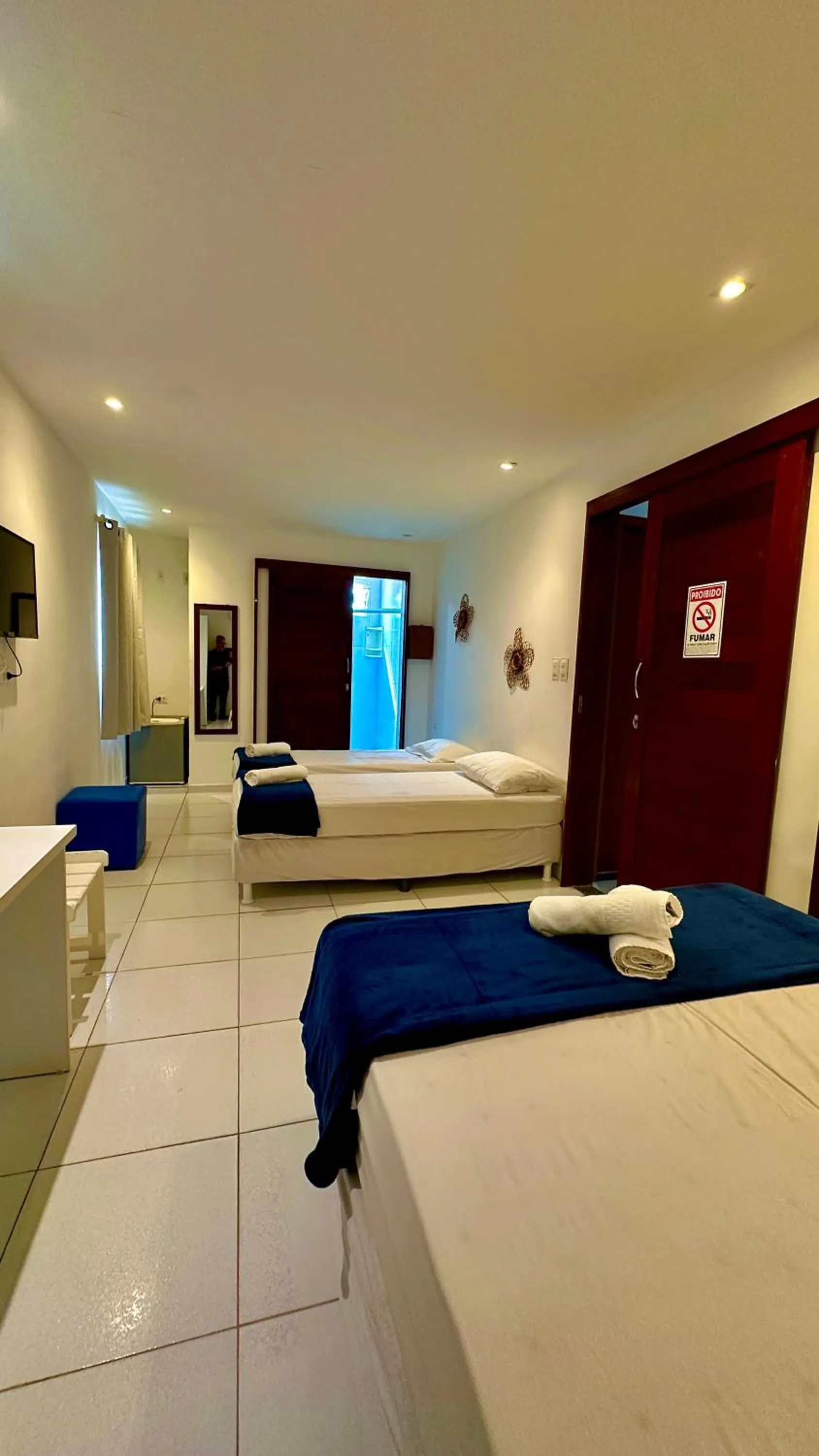 Bed in Paranambuca Pousada