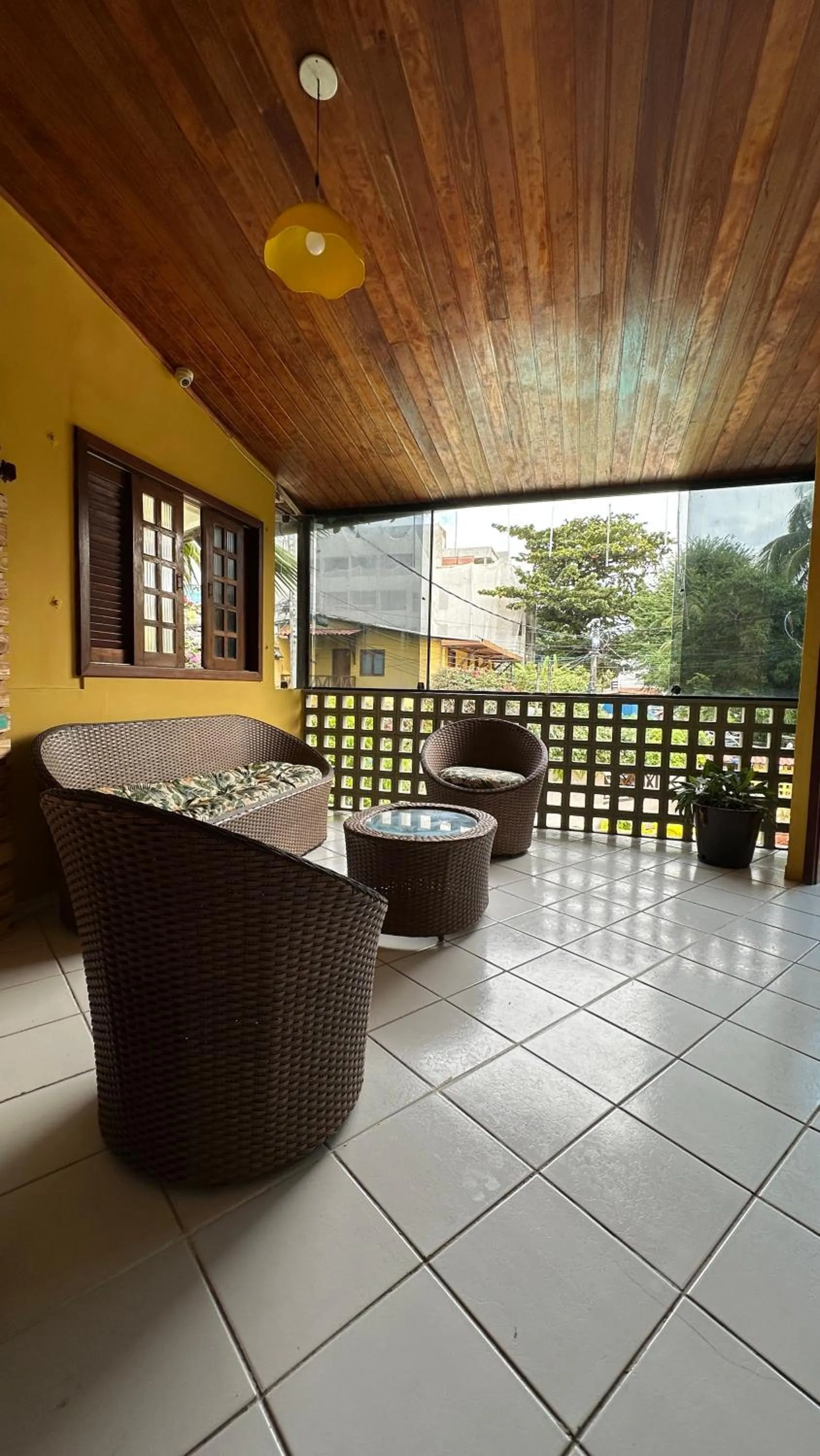 Seating area in Paranambuca Pousada