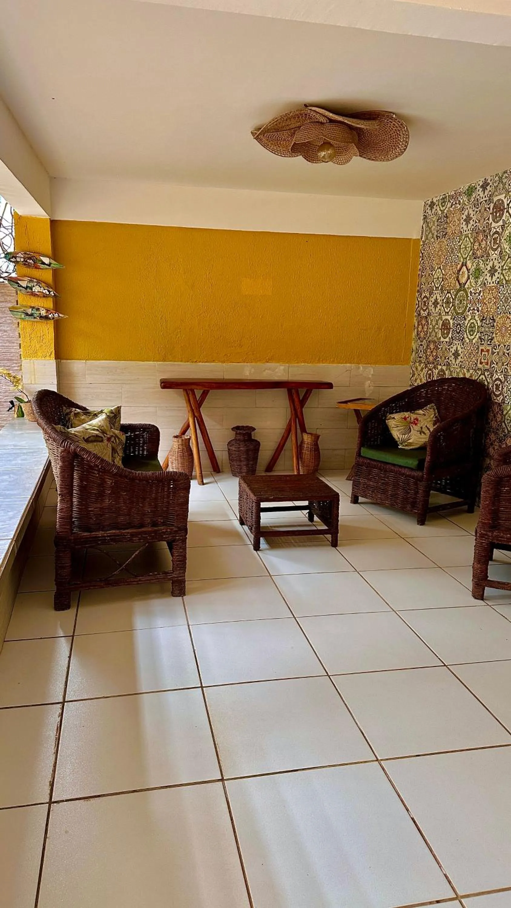 Seating area in Paranambuca Pousada