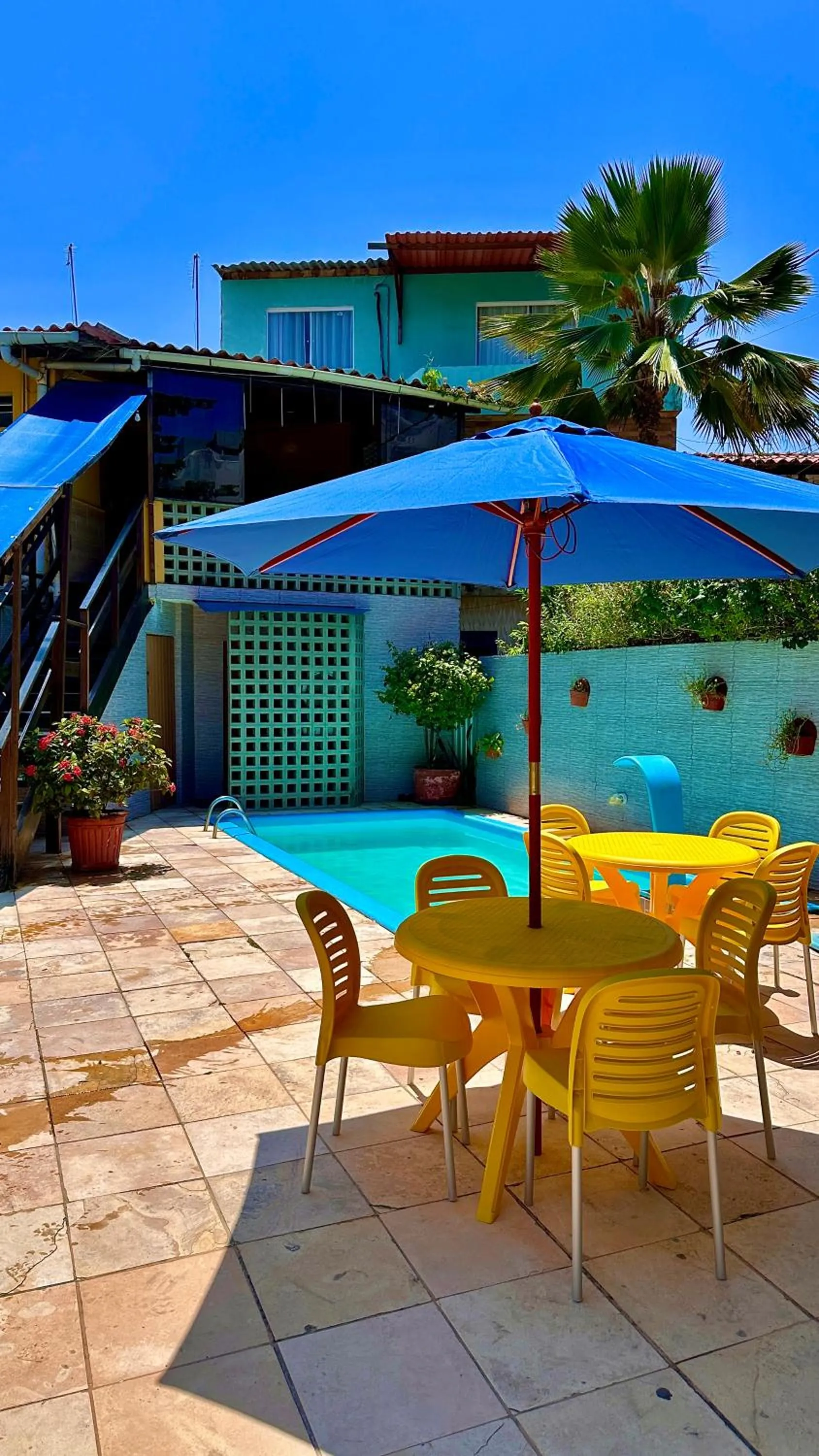 Swimming pool in Paranambuca Pousada