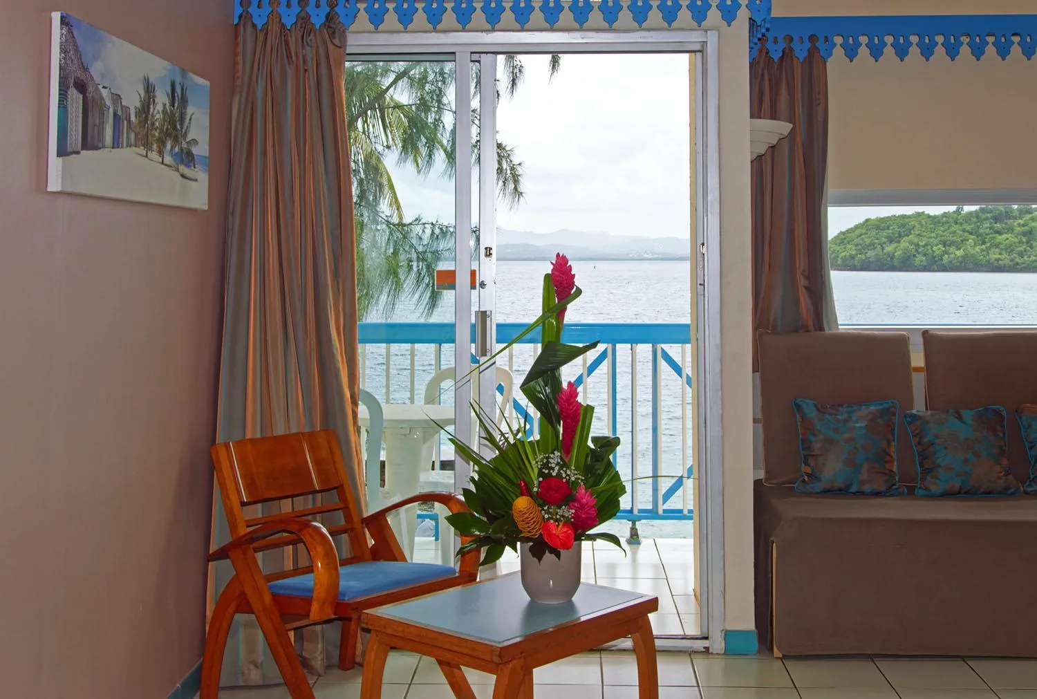 Patio in Carayou Hotel & Spa