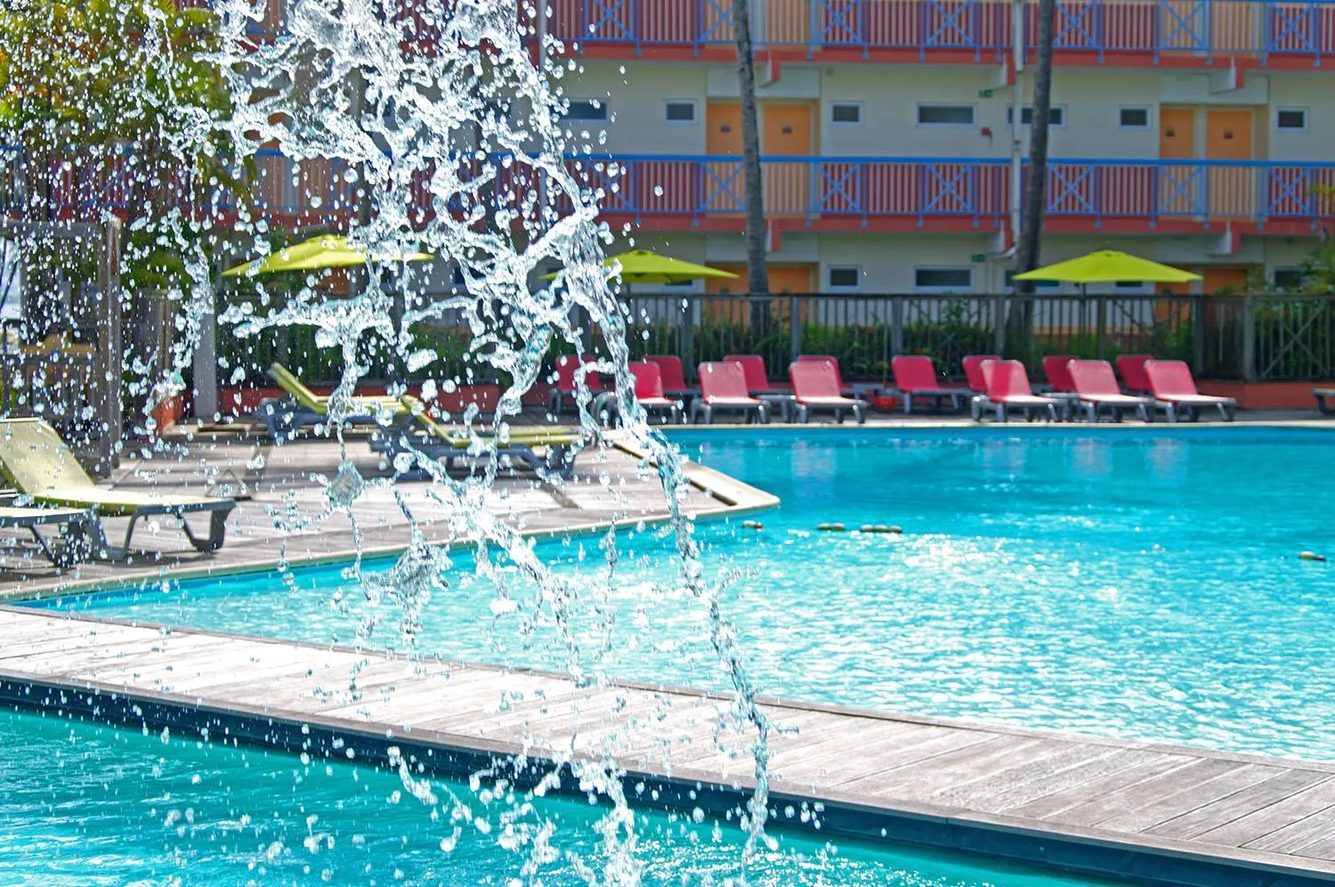 Pool view in Carayou Hotel & Spa