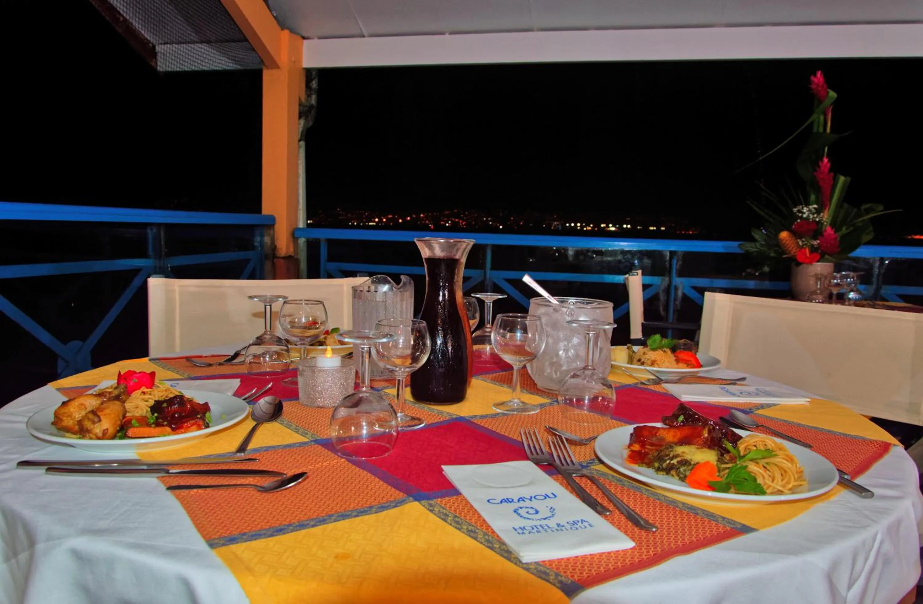 Restaurant/places to eat in Carayou Hotel & Spa