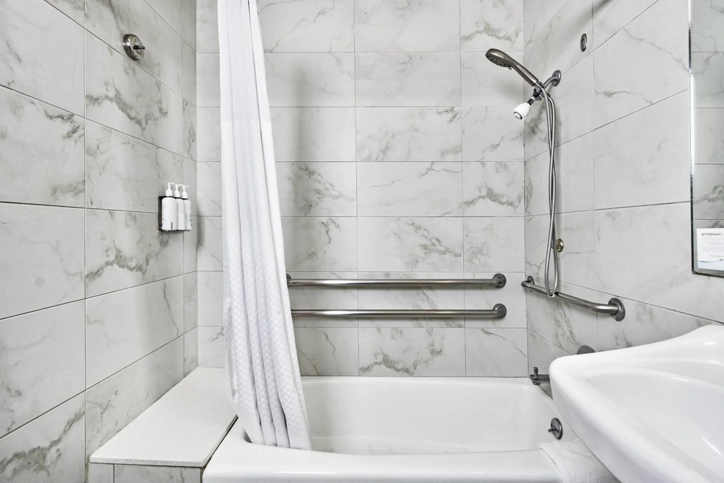 Bathroom in Days Inn by Wyndham Novato/San Francisco