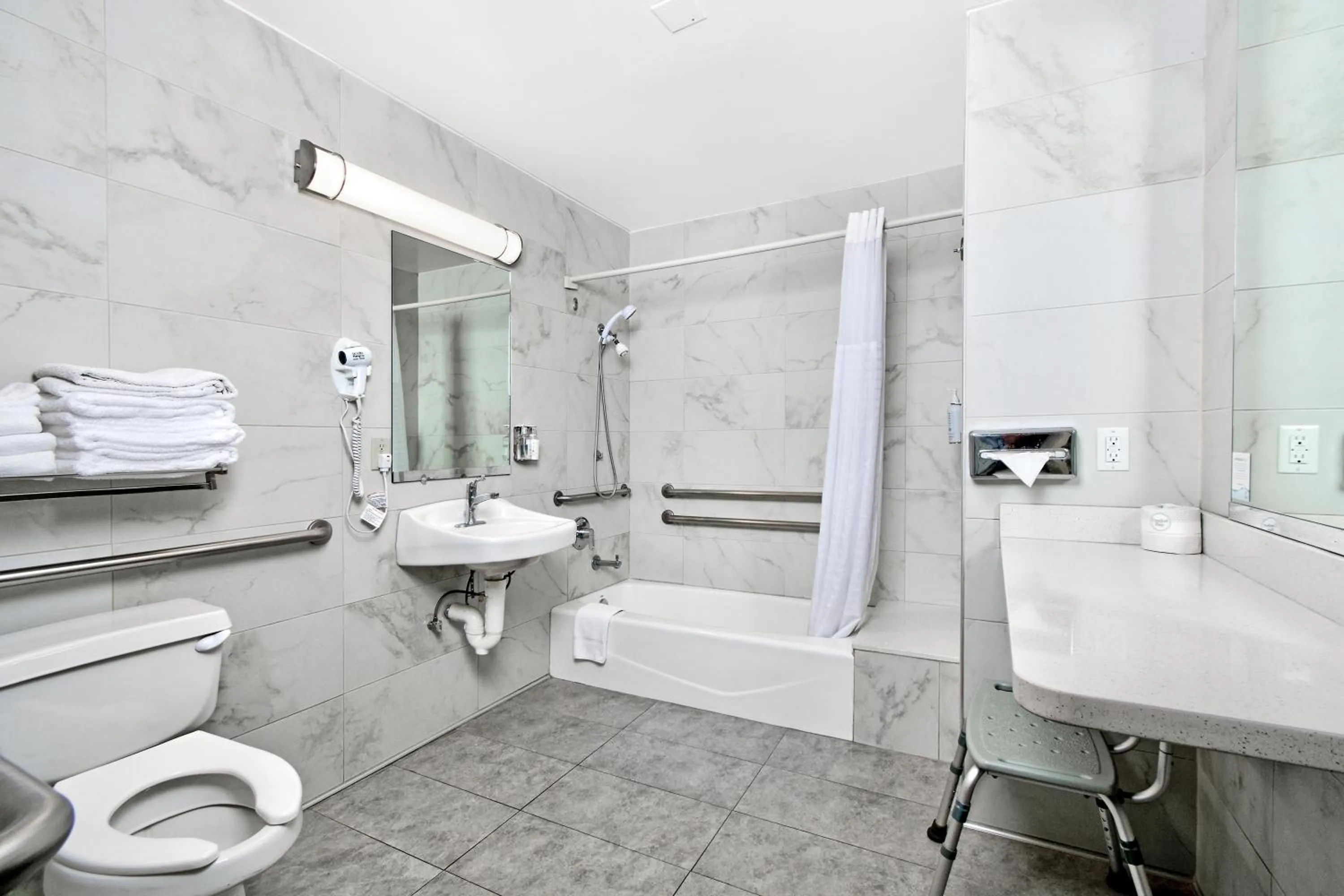 Shower in Days Inn by Wyndham Novato/San Francisco