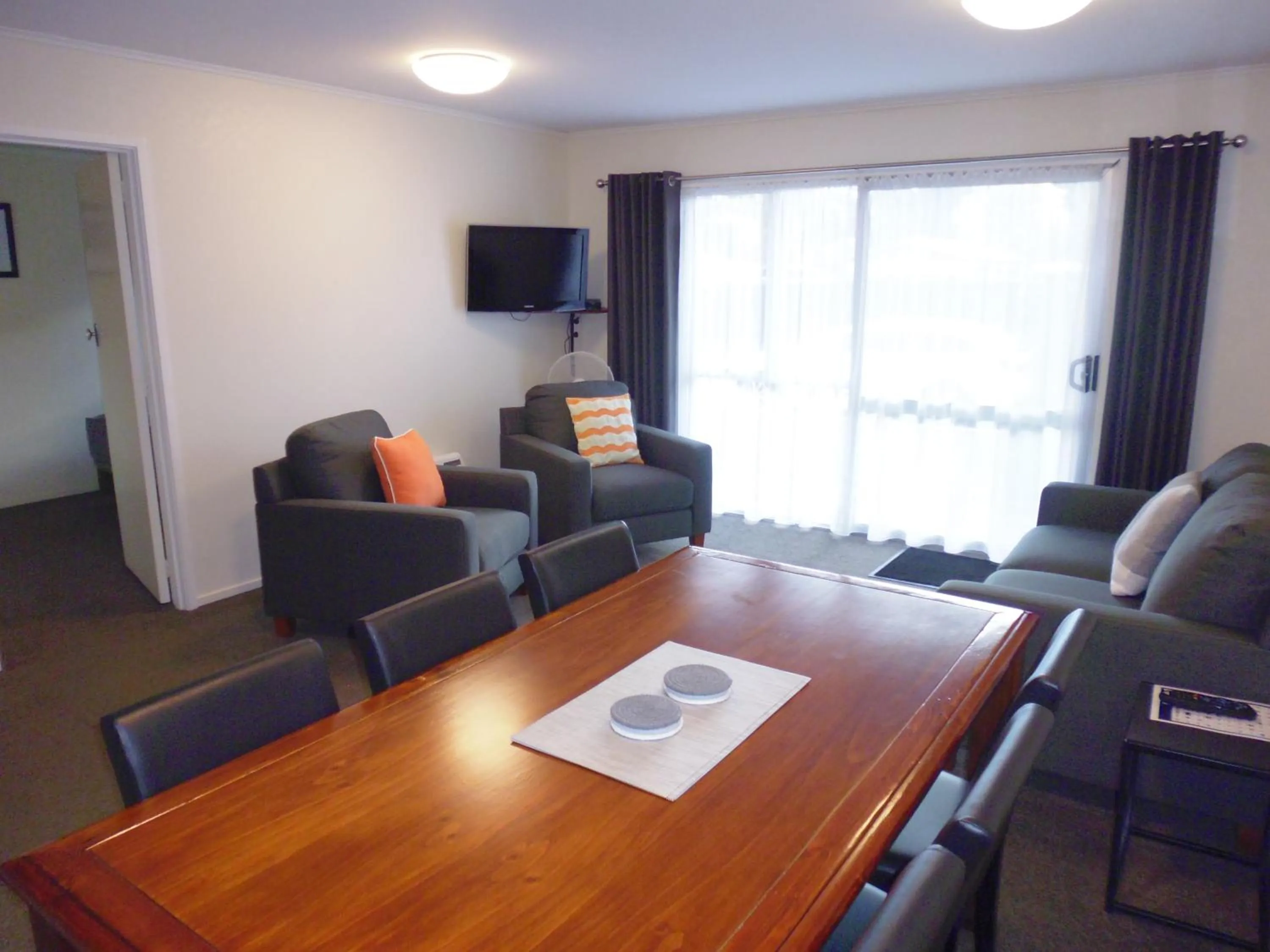 Living room in Spa Lodge Motel