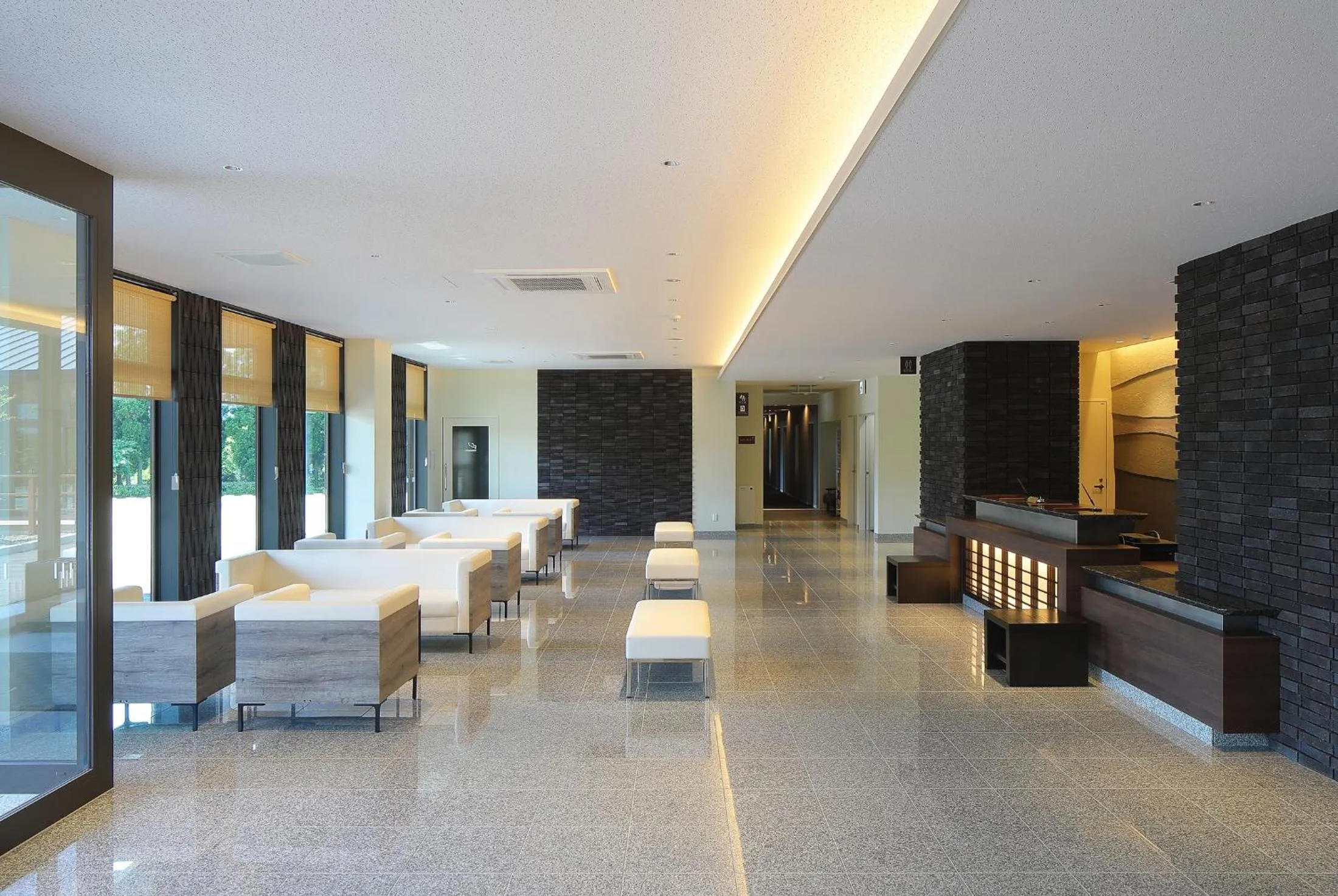 Lobby or reception in Aso Hakuun Sanso