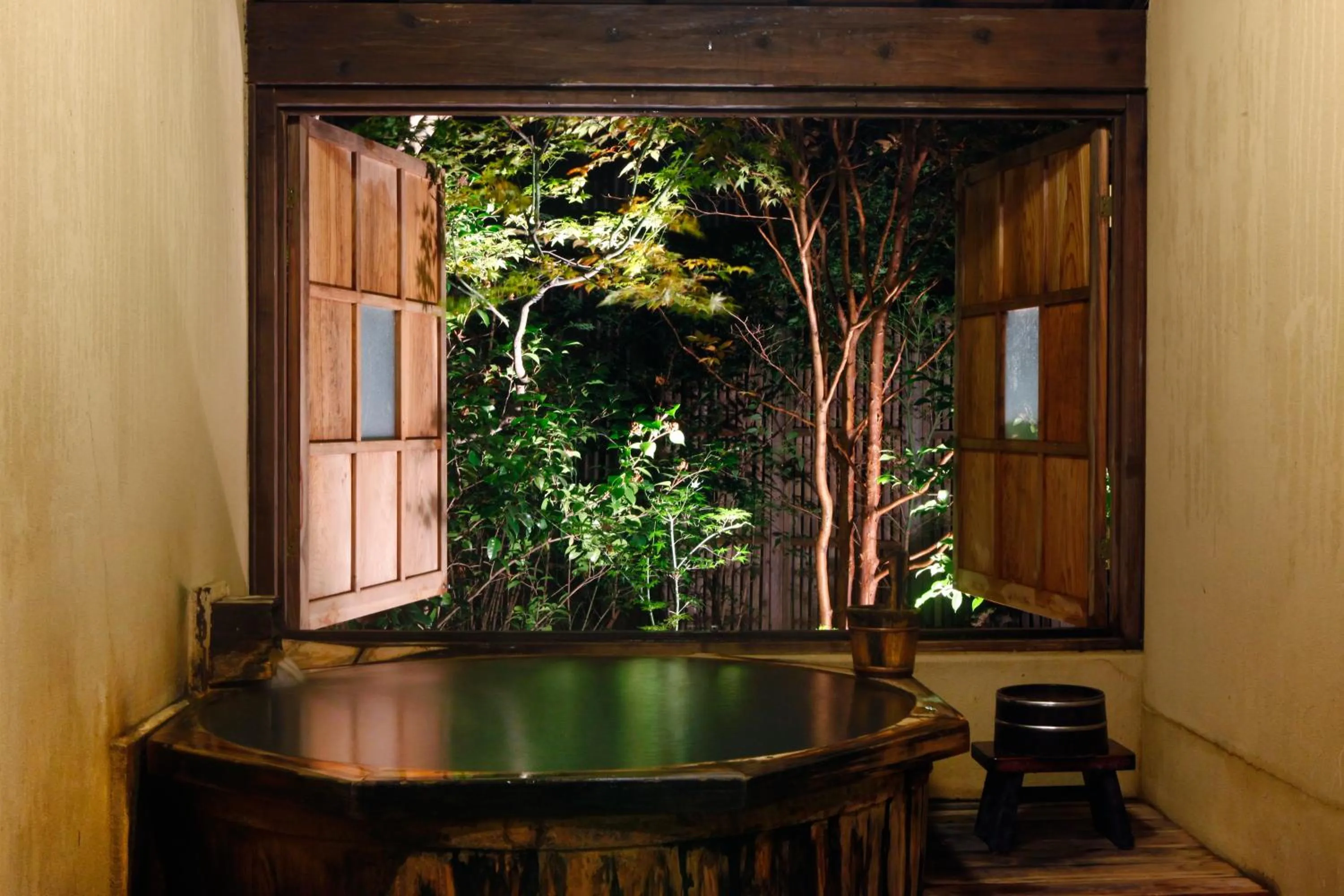 Hot Spring Bath in Sozankyo