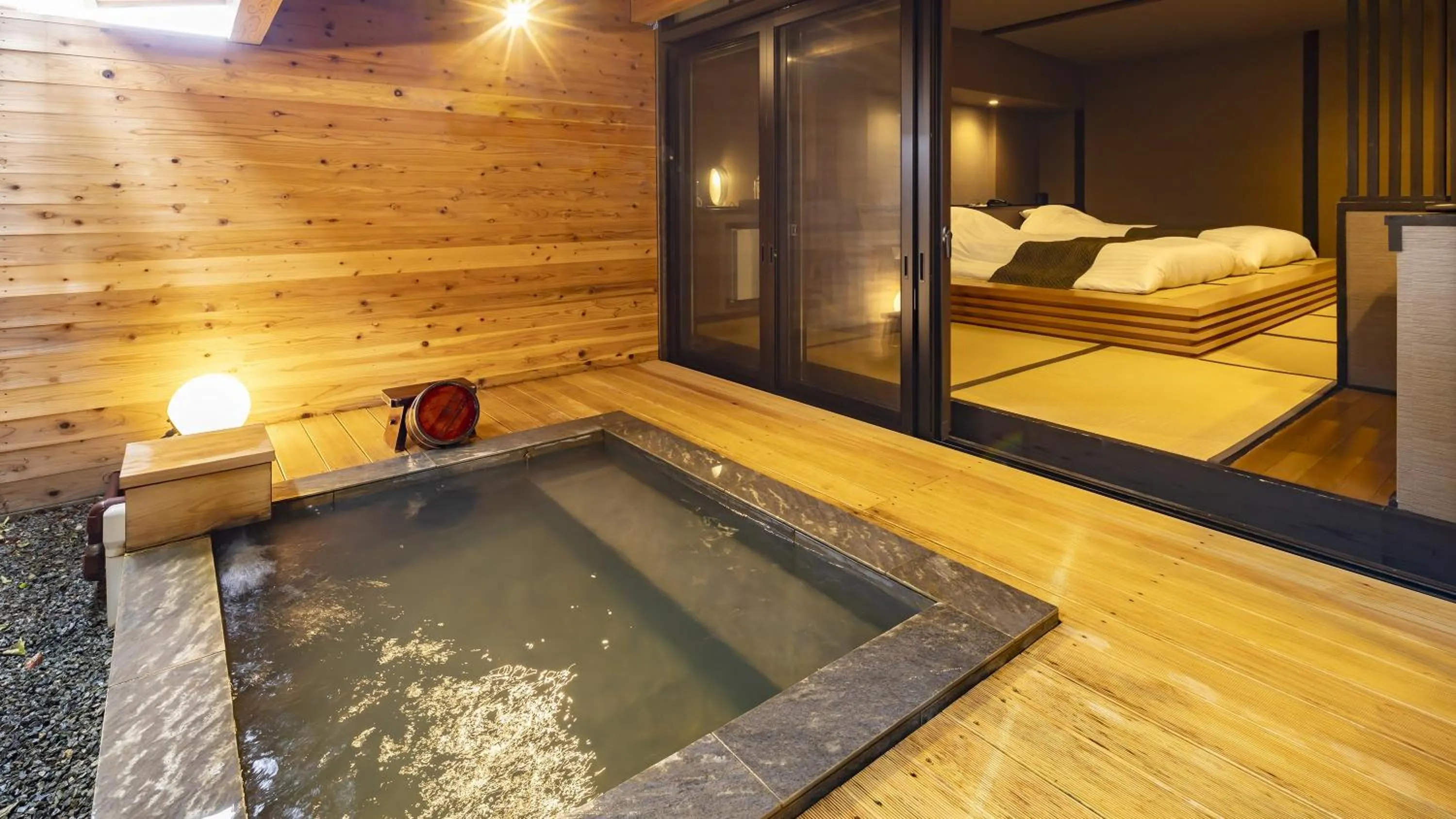 Hot Spring Bath in Sozankyo