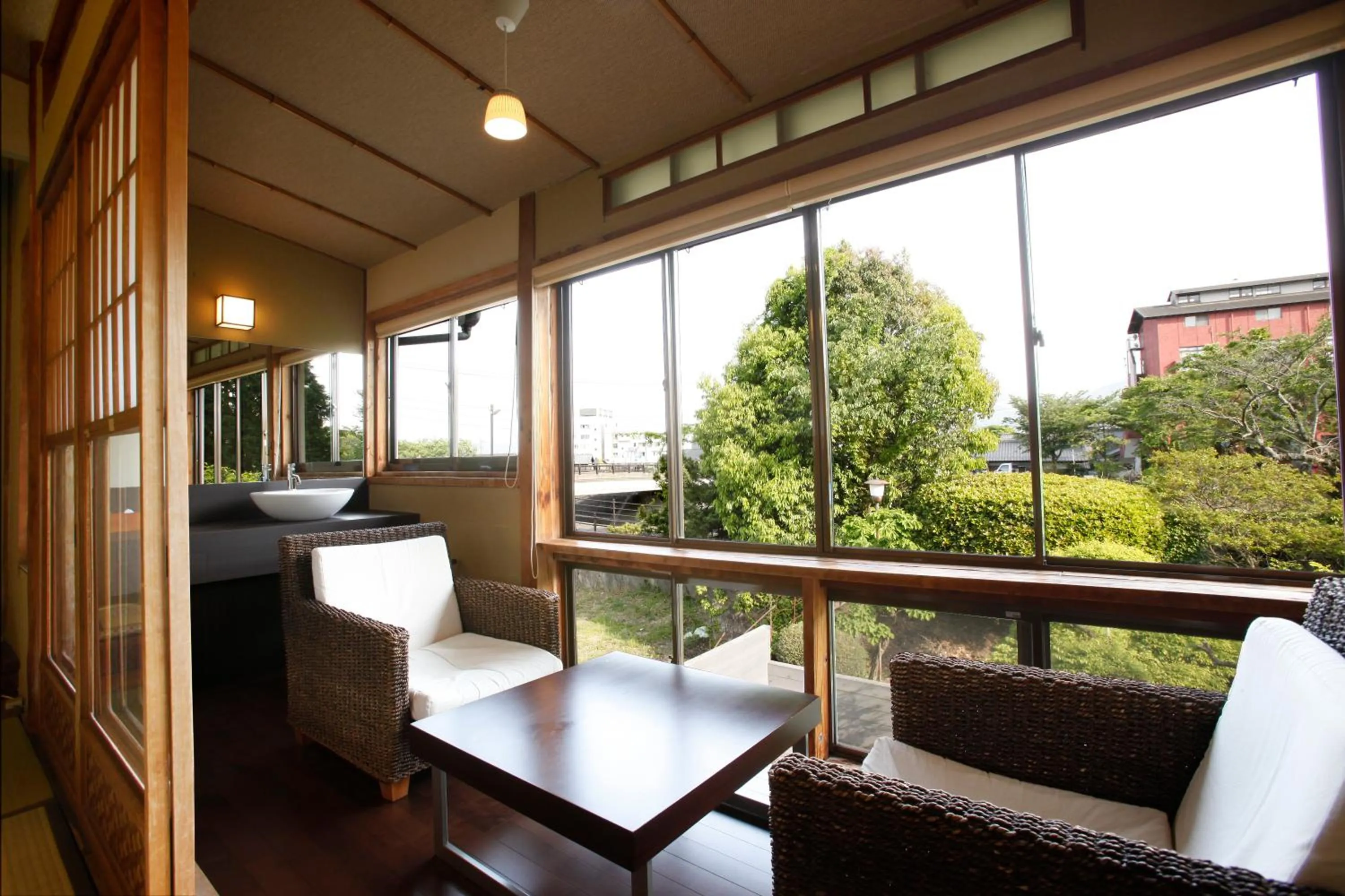 Seating area in Sozankyo