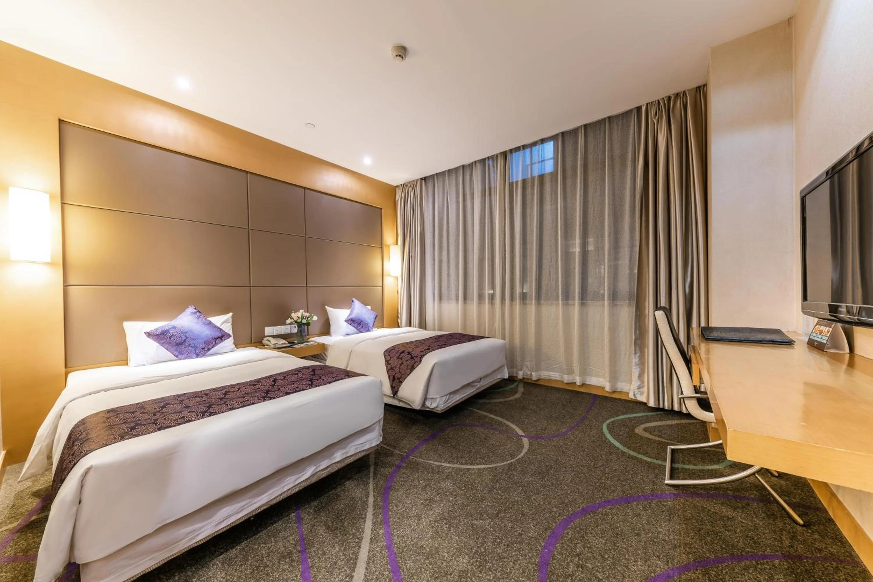 Bed in Dorsett Wuhan