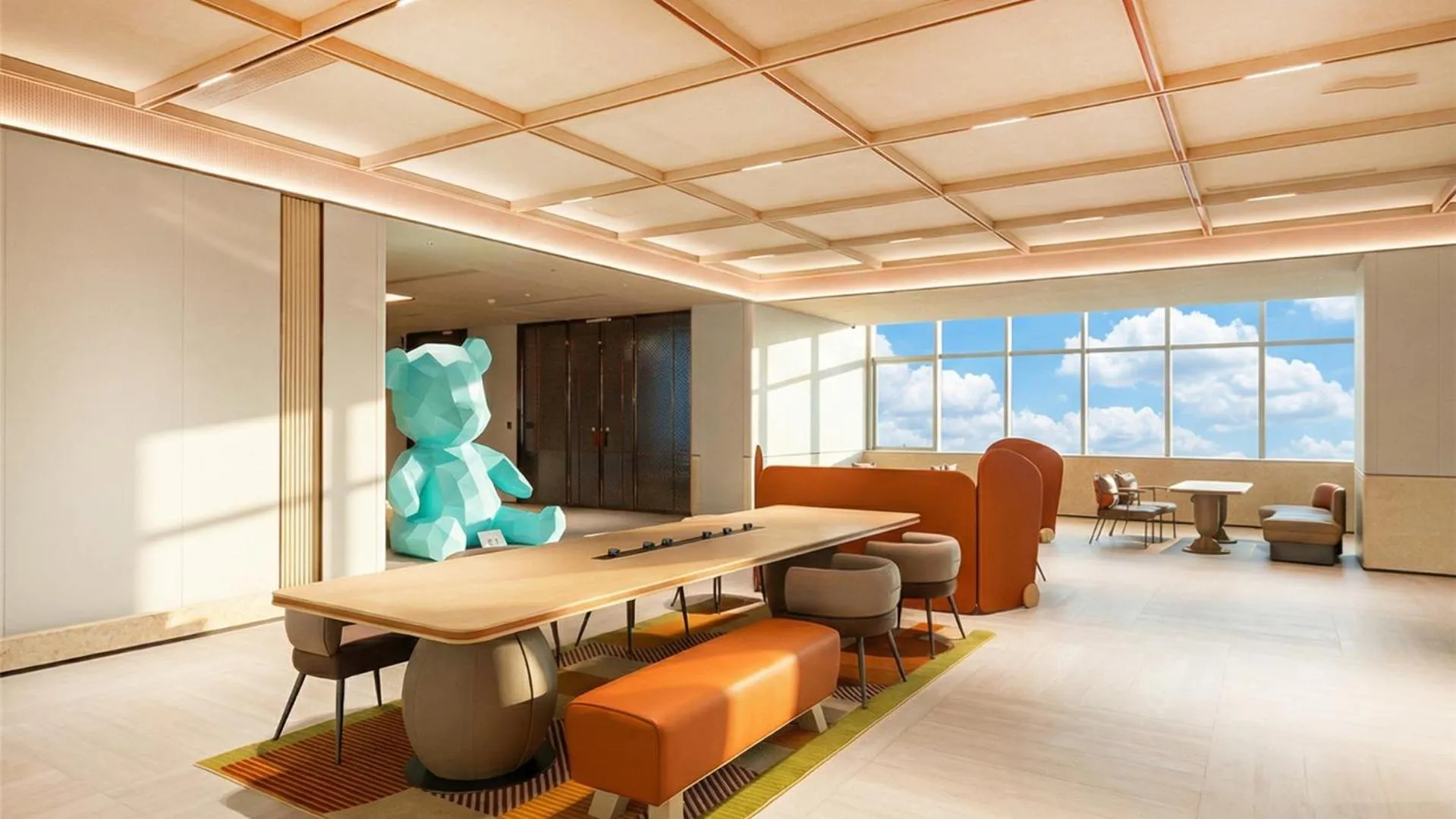 Lounge or bar in Dorsett Wuhan