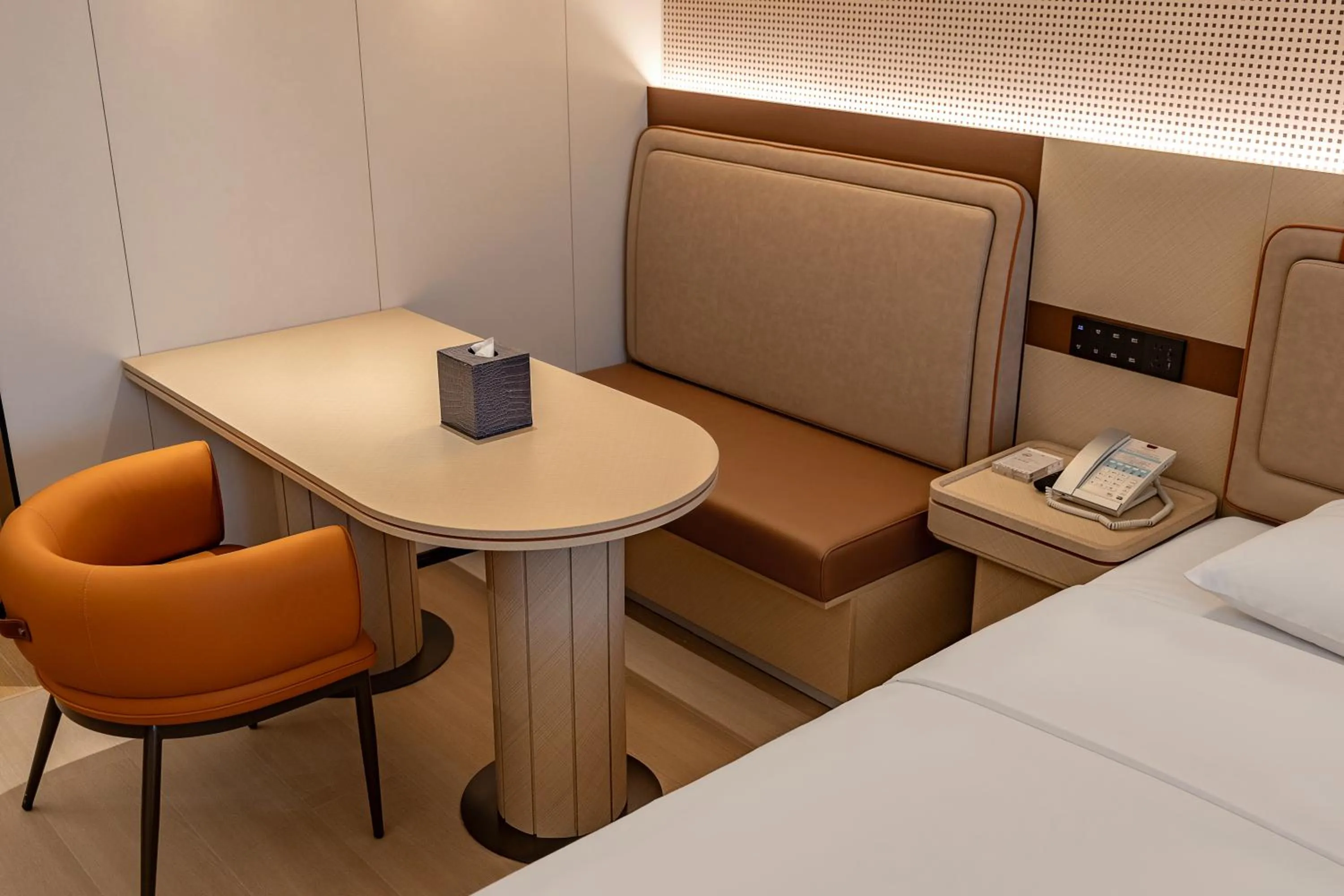 Bed in Dorsett Wuhan