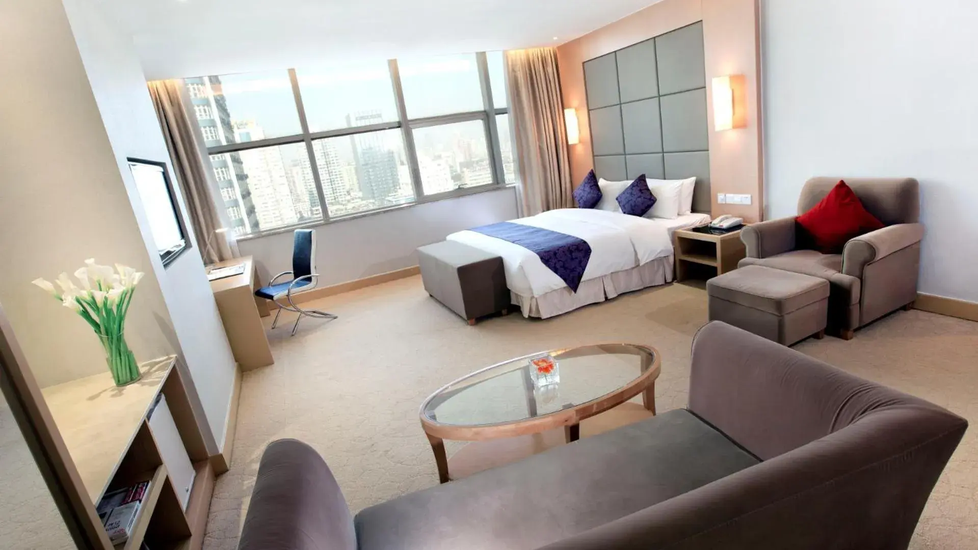 Deluxe Room in Dorsett Wuhan Deluxe Room in Dorsett Wuhan