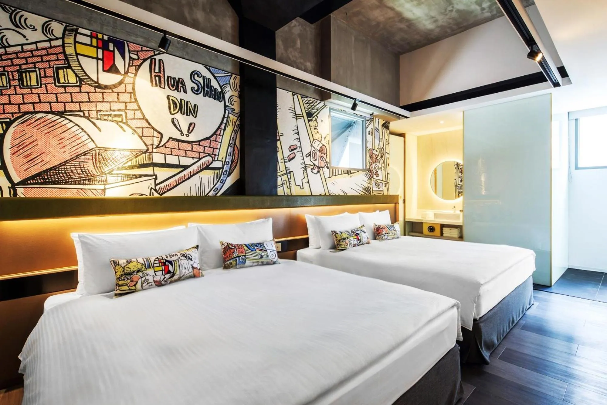 Bed in Hua Shan Din by Cosmos Creation - Huashan Creative Park