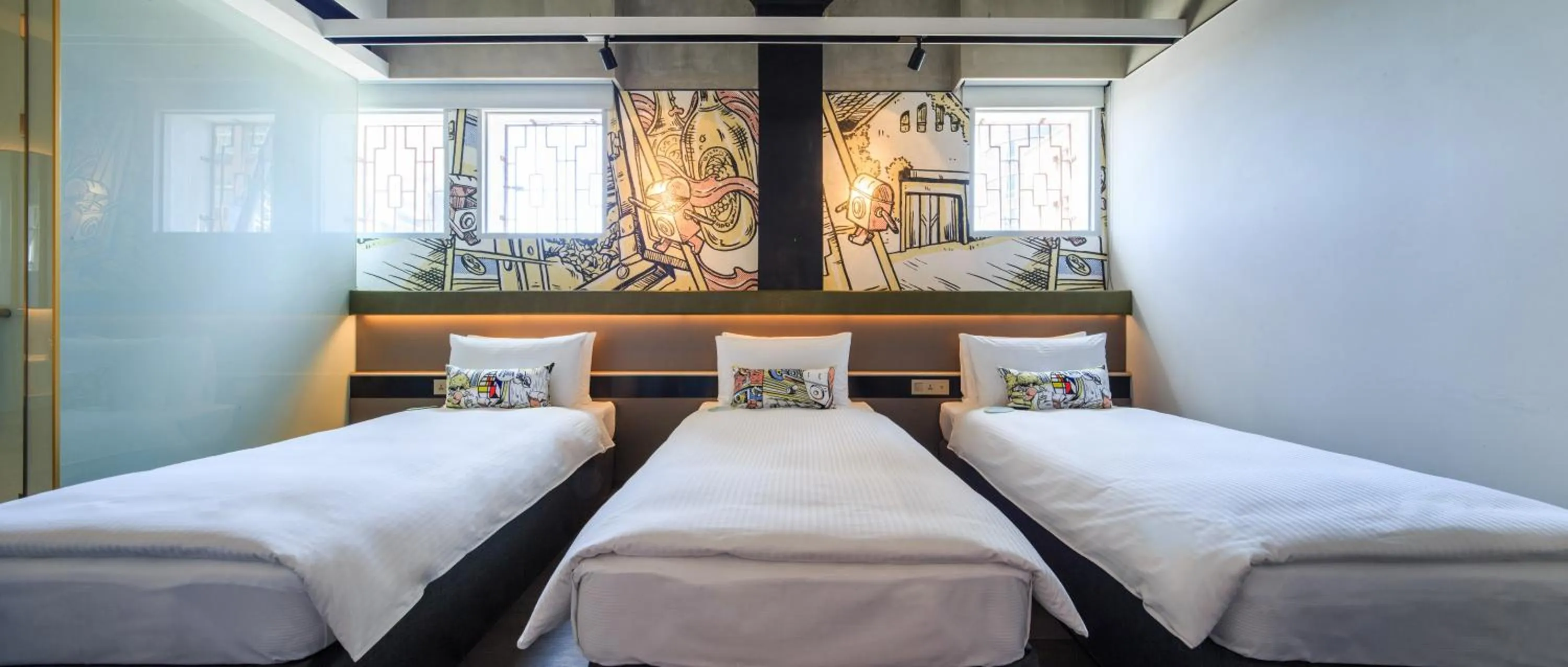 Bed in Hua Shan Din by Cosmos Creation - Huashan Creative Park