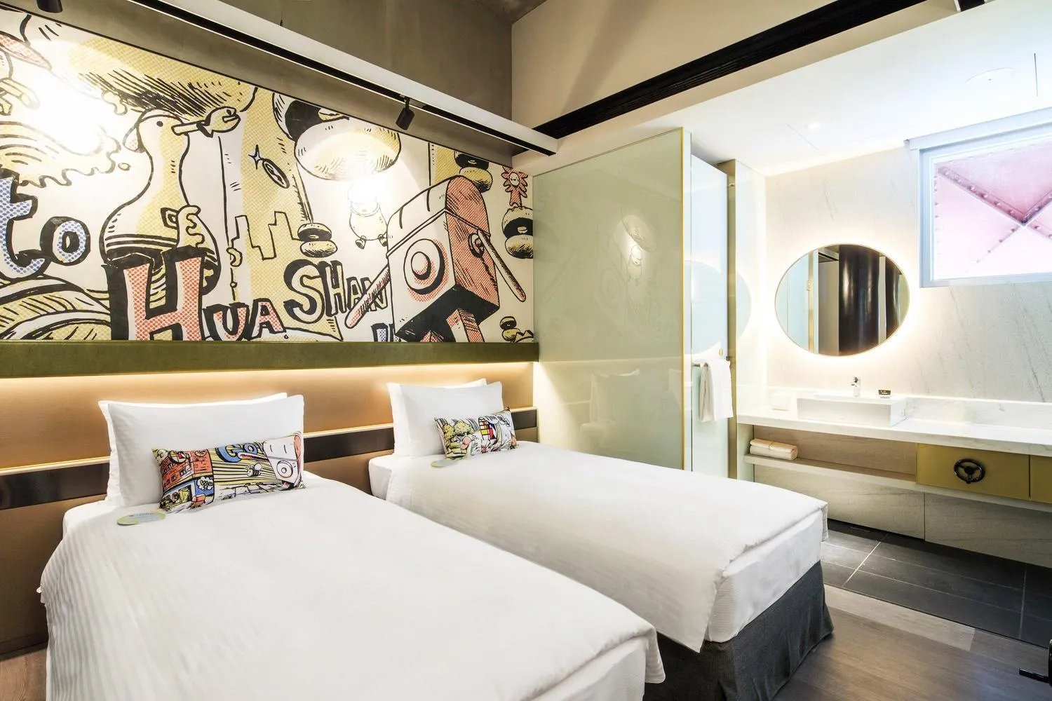 Bed in Hua Shan Din by Cosmos Creation - Huashan Creative Park