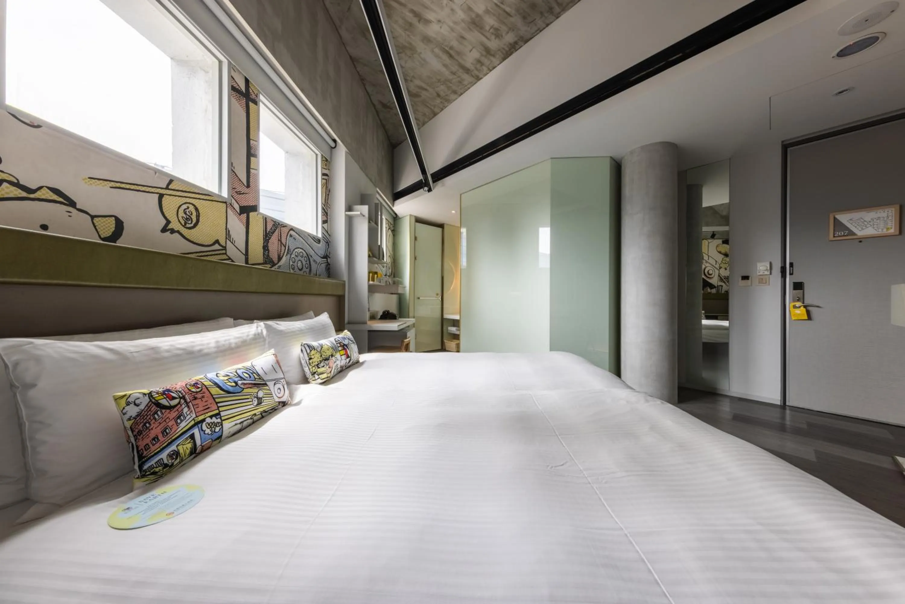 Bed in Hua Shan Din by Cosmos Creation - Huashan Creative Park