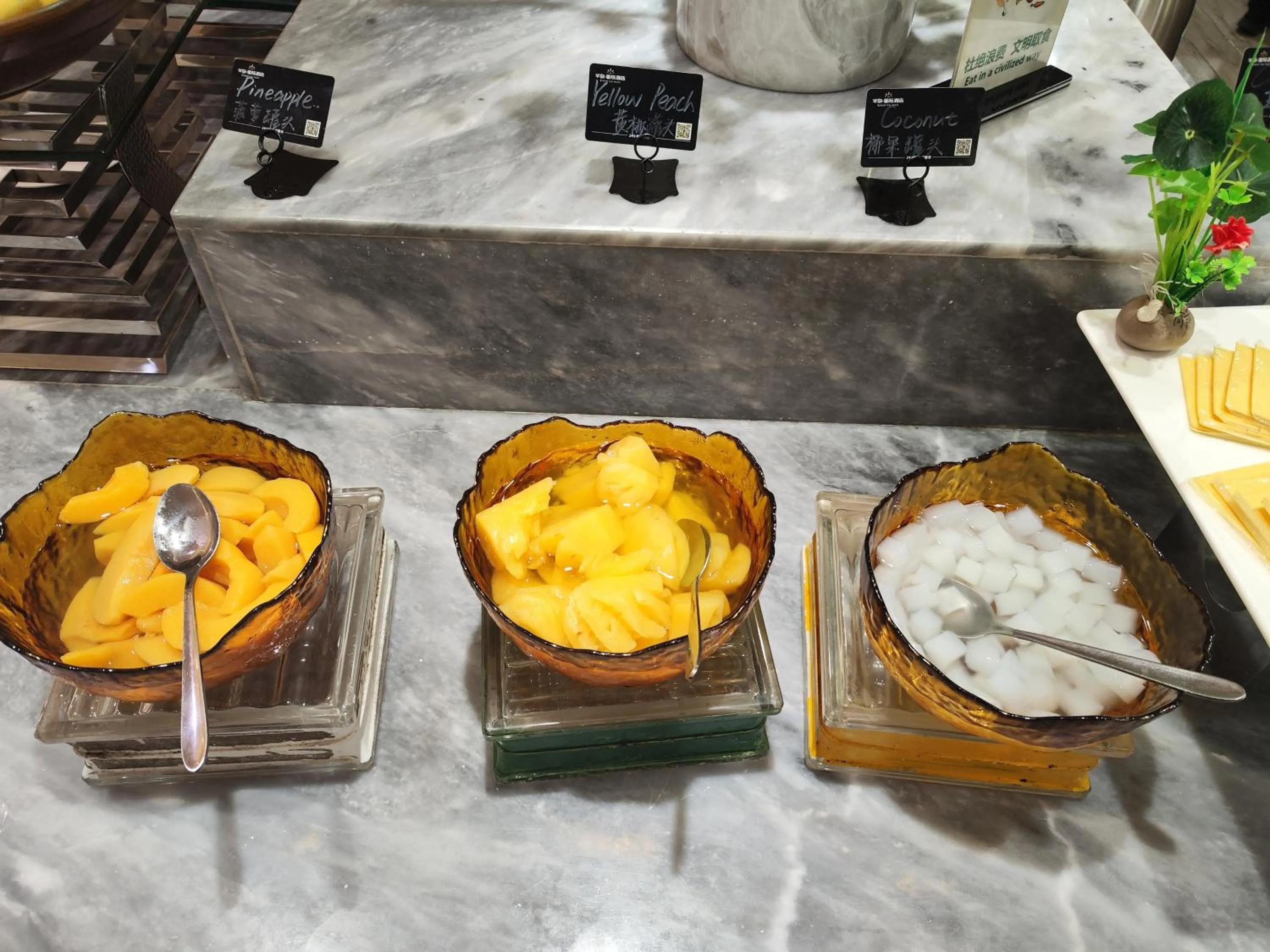 Buffet breakfast in Byland Star Hotel